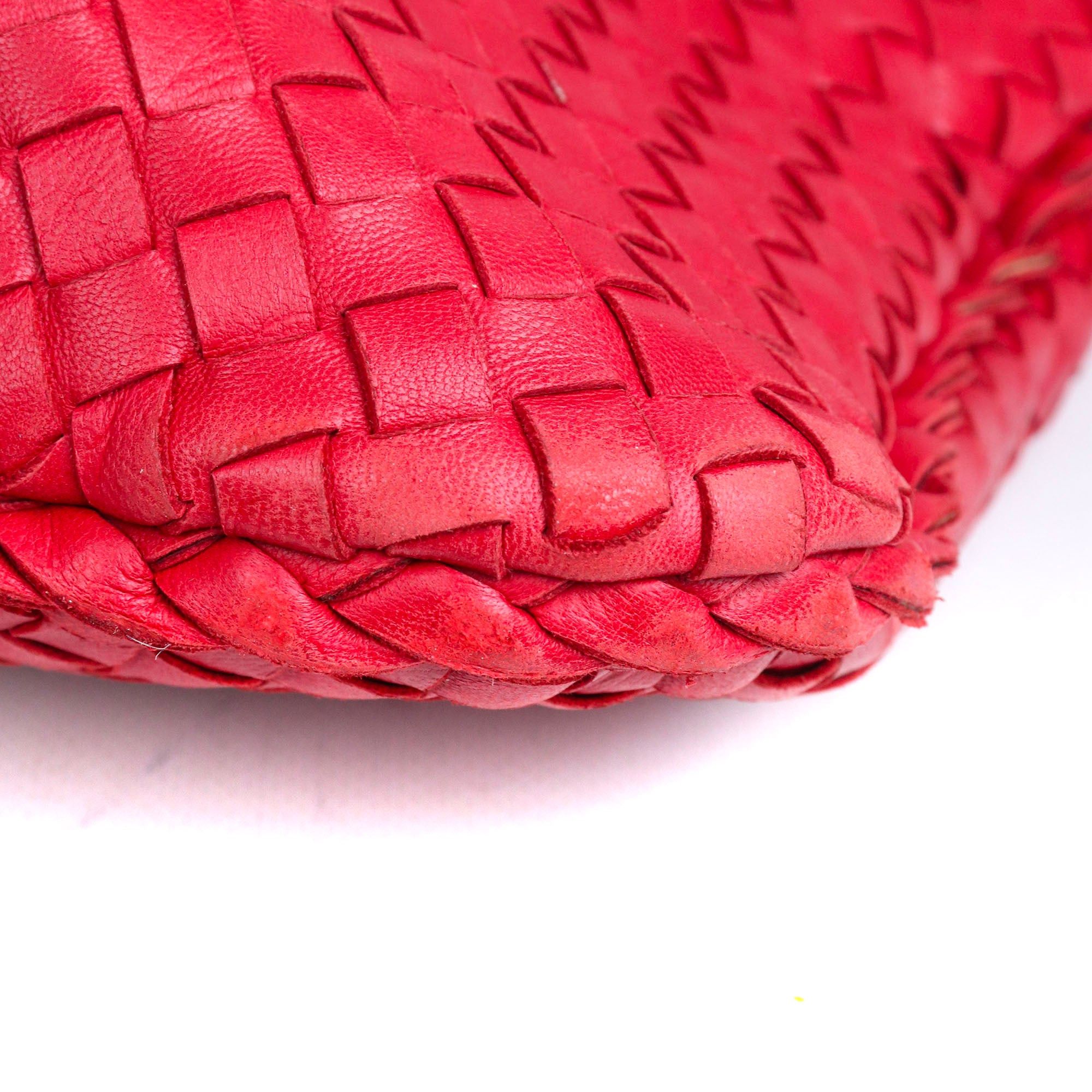 Bottega Veneta BOTTEGA VENETA - Bottega Veneta medium Jodie handbag in red leather Size ONE SIZE - 5 Thumbnail
