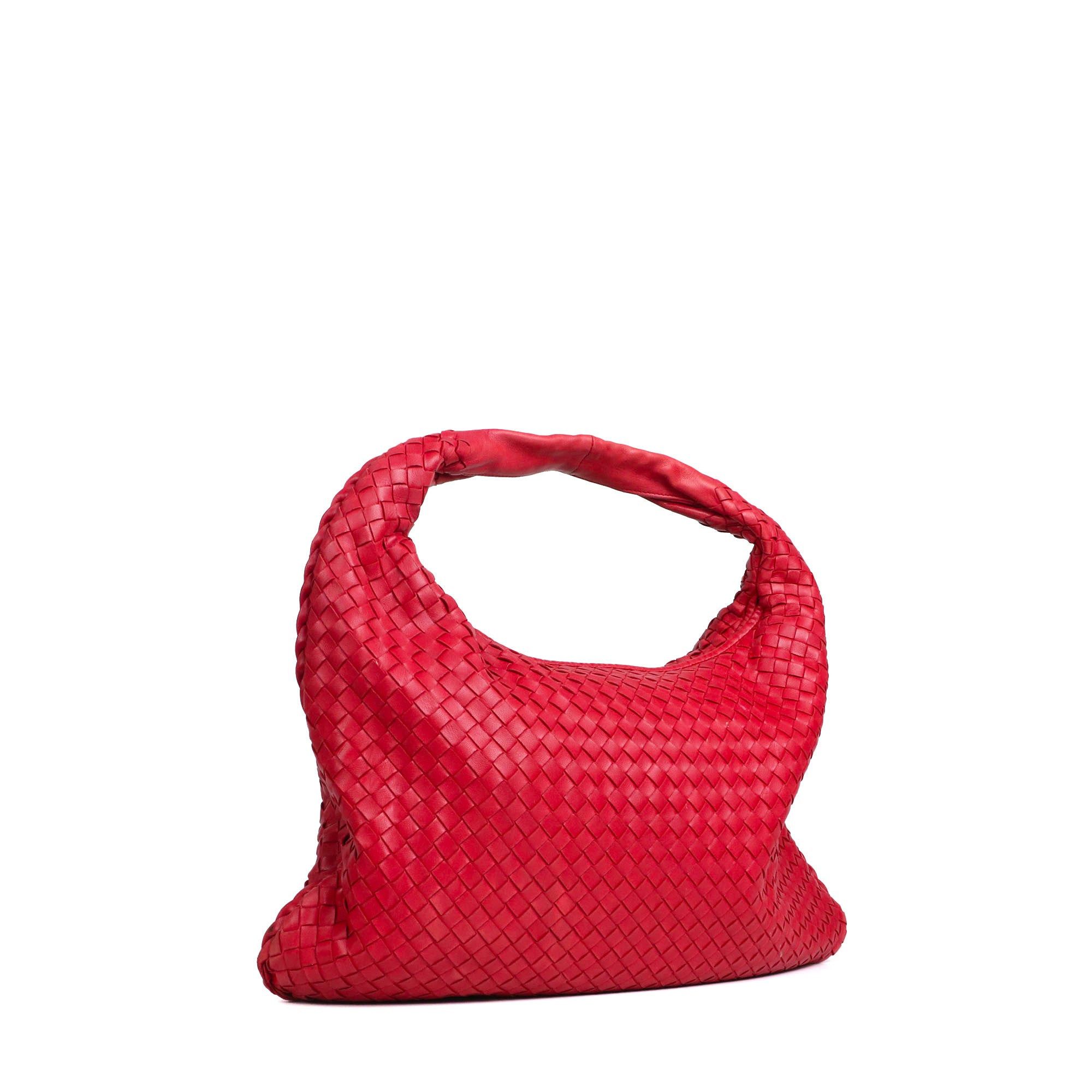 Bottega Veneta BOTTEGA VENETA - Bottega Veneta medium Jodie handbag in red leather Size ONE SIZE - 2 Thumbnail