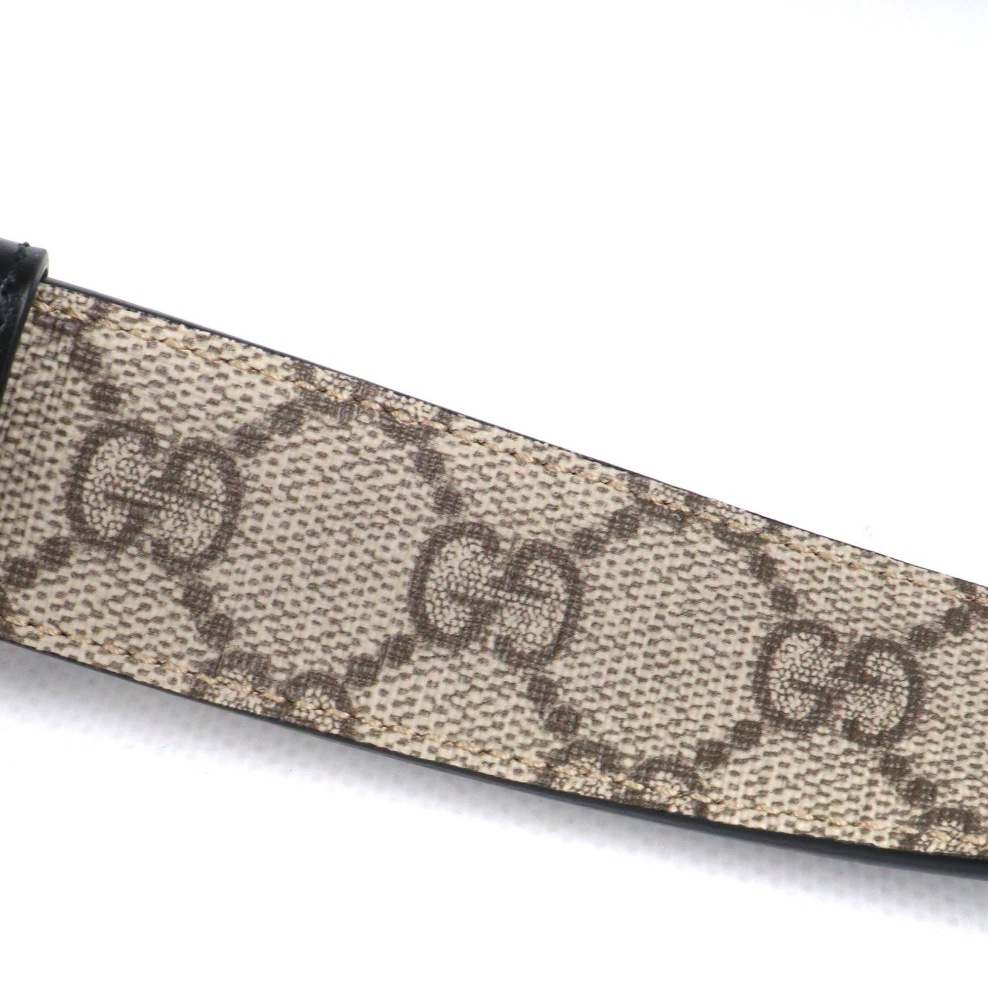 Gucci GUCCI - Reversible GG Marmont Gucci belt in monogram canvas (T85) Size ONE SIZE - 7 Thumbnail