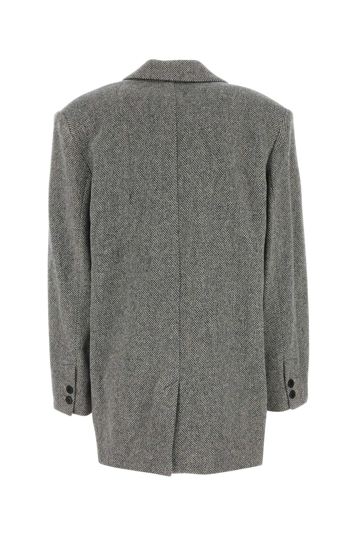 ジャケット ISABEL MARANT ETOILE Embroidered Wool Blend Cikaito Blazer Isabel Marant Étoile Isabel Marant Etoile Embroidered Wool