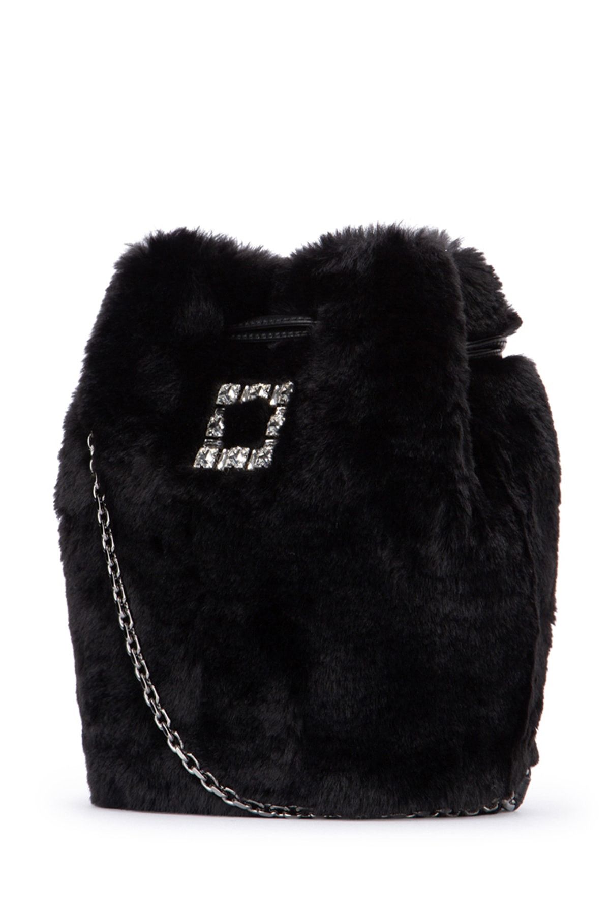 Roger Vivier Tres Vivier Aumoniere Fur Size ONE SIZE - 2 Thumbnail