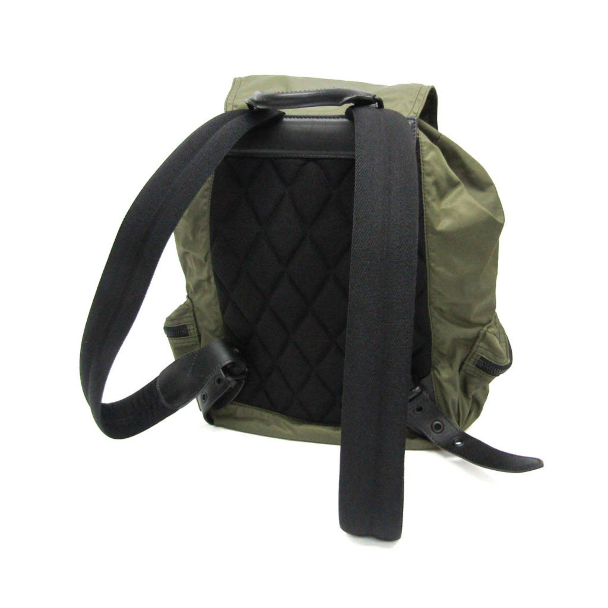 Burberry Burberry 4020938 Men's Nylon Backpack Khaki Size ONE SIZE - 2 Thumbnail