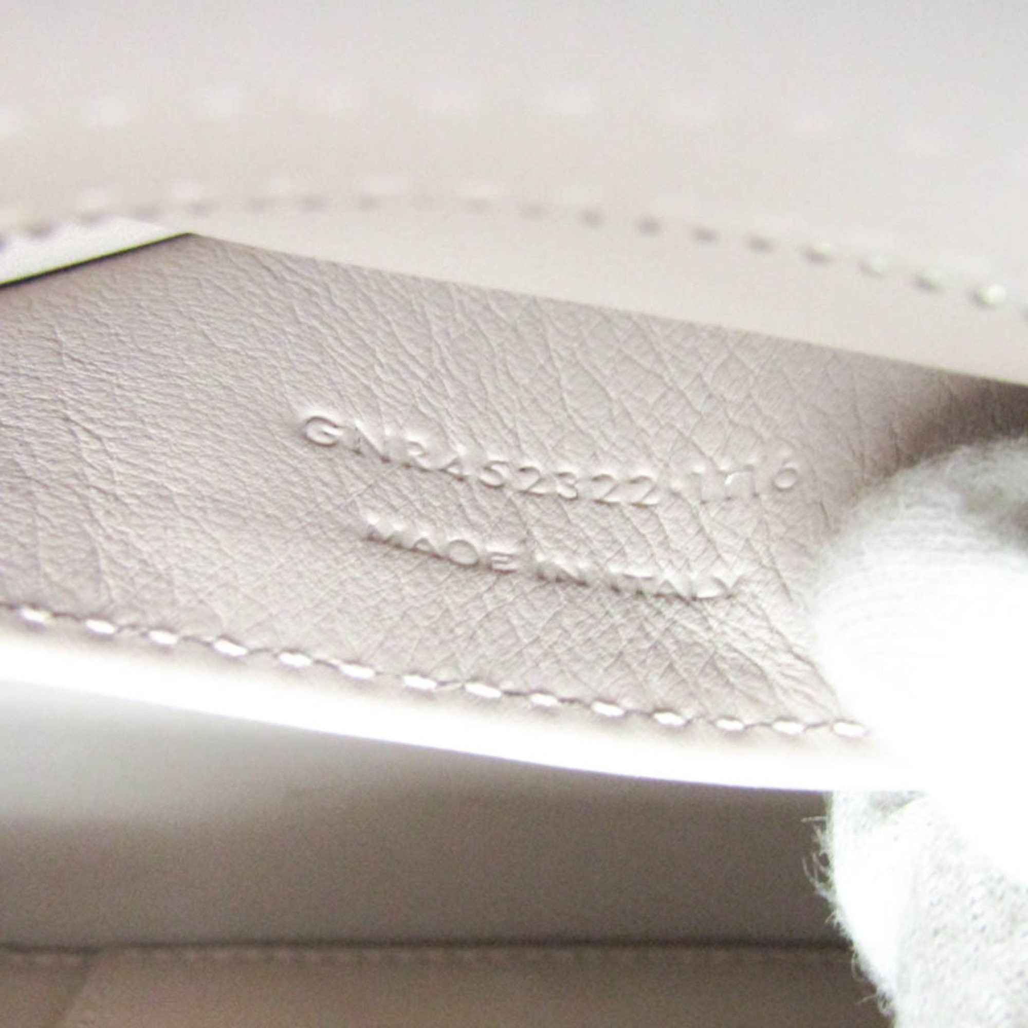 Yves Saint Laurent Yves Saint Laurent Toyca Bus 452322 Women's Leather Shoulder Bag Pink Beige Size ONE SIZE - 12 Thumbnail