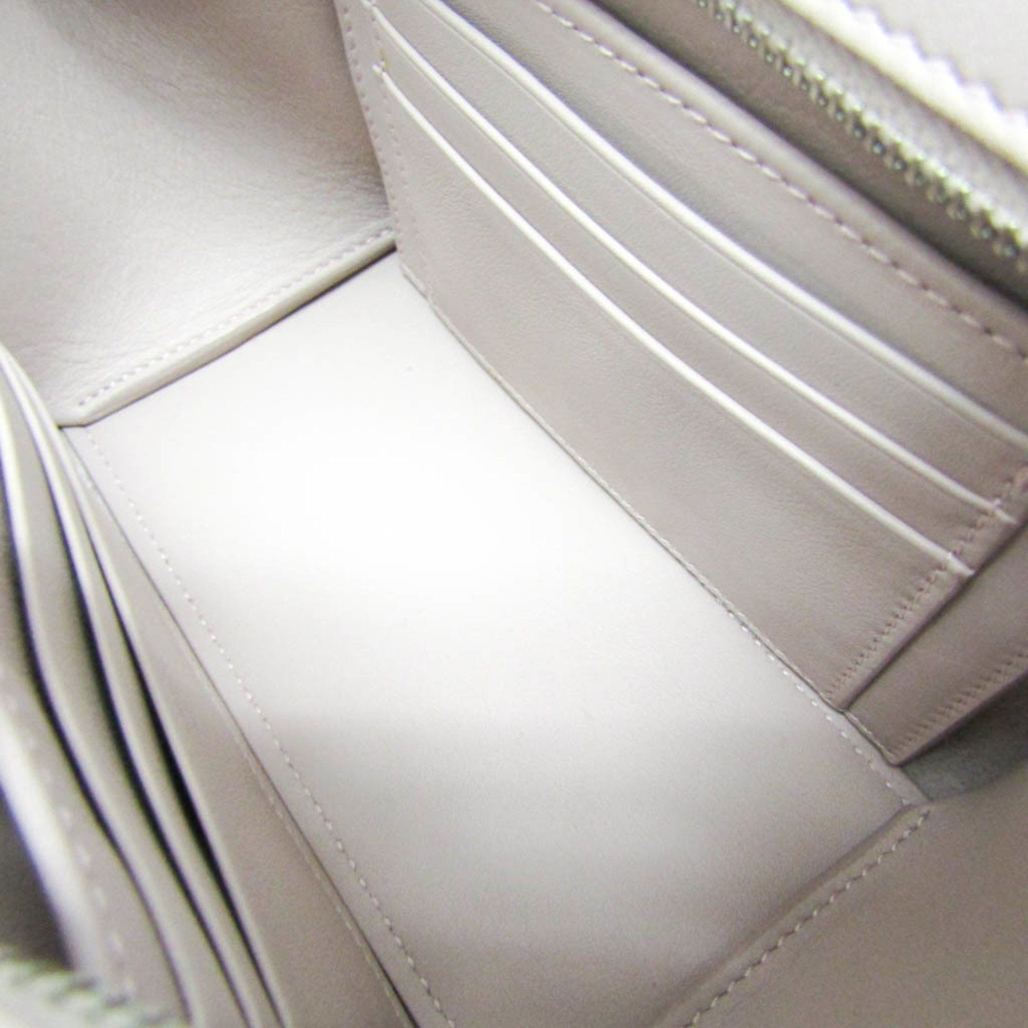 Yves Saint Laurent Yves Saint Laurent Toyca Bus 452322 Women's Leather Shoulder Bag Pink Beige Size ONE SIZE - 10 Thumbnail