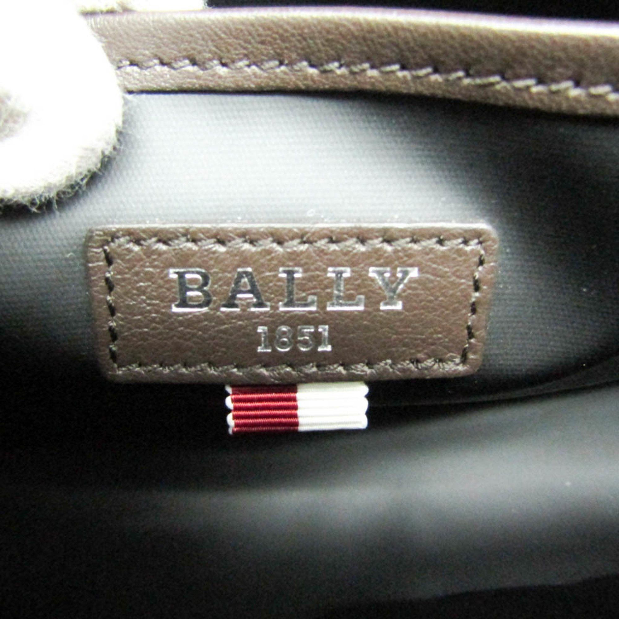 Bally Bally CHADD.NA 6238717 Women,Men Canvas,Leather Shoulder Bag Brown,Khaki Size ONE SIZE - 11 Thumbnail