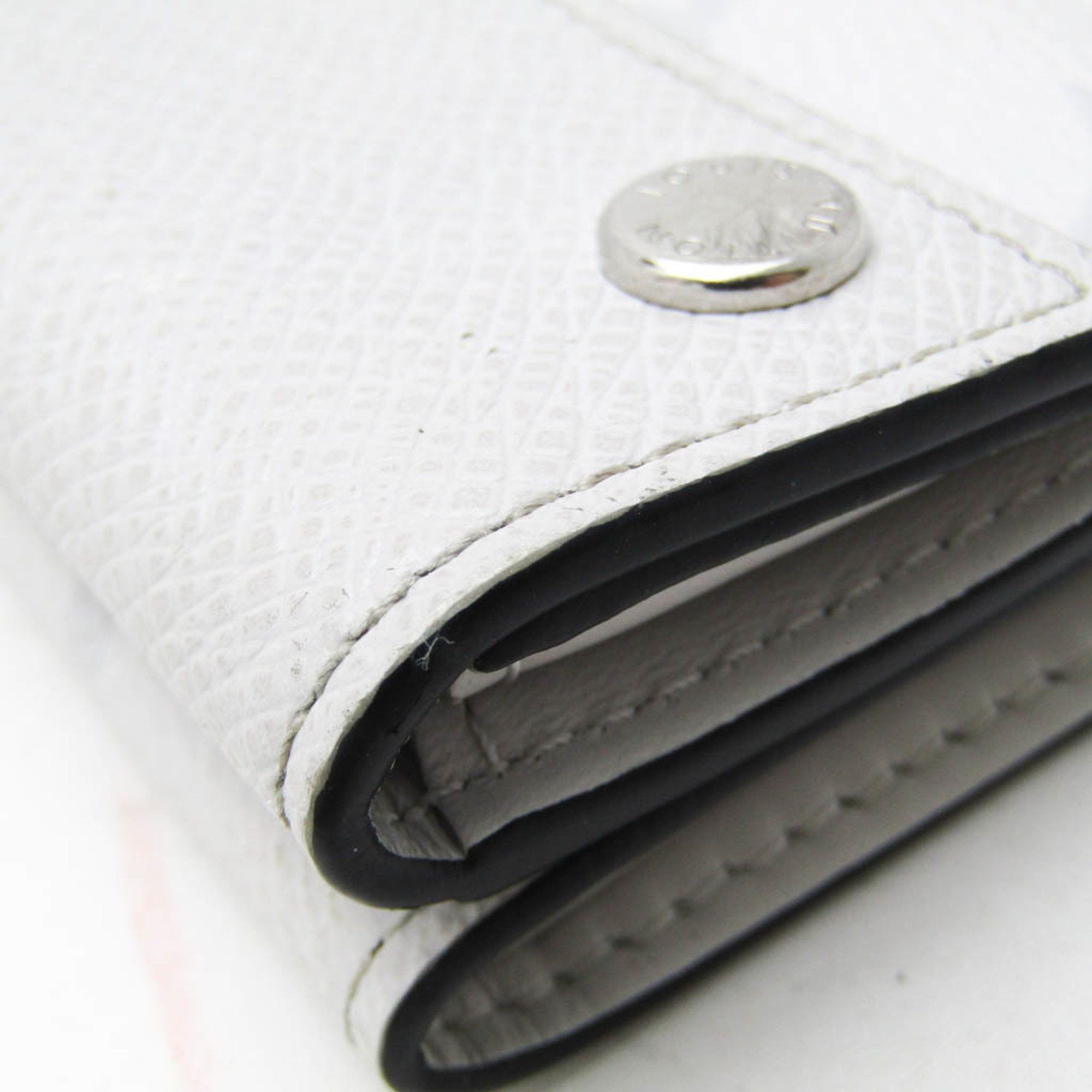 Louis Vuitton Louis Vuitton Taiga Llama Discovery Compact Wallet M67621 Men's Taiga Leather,Monogram Wallet (tri-fold) Blanc Size ONE SIZE - 8 Thumbnail