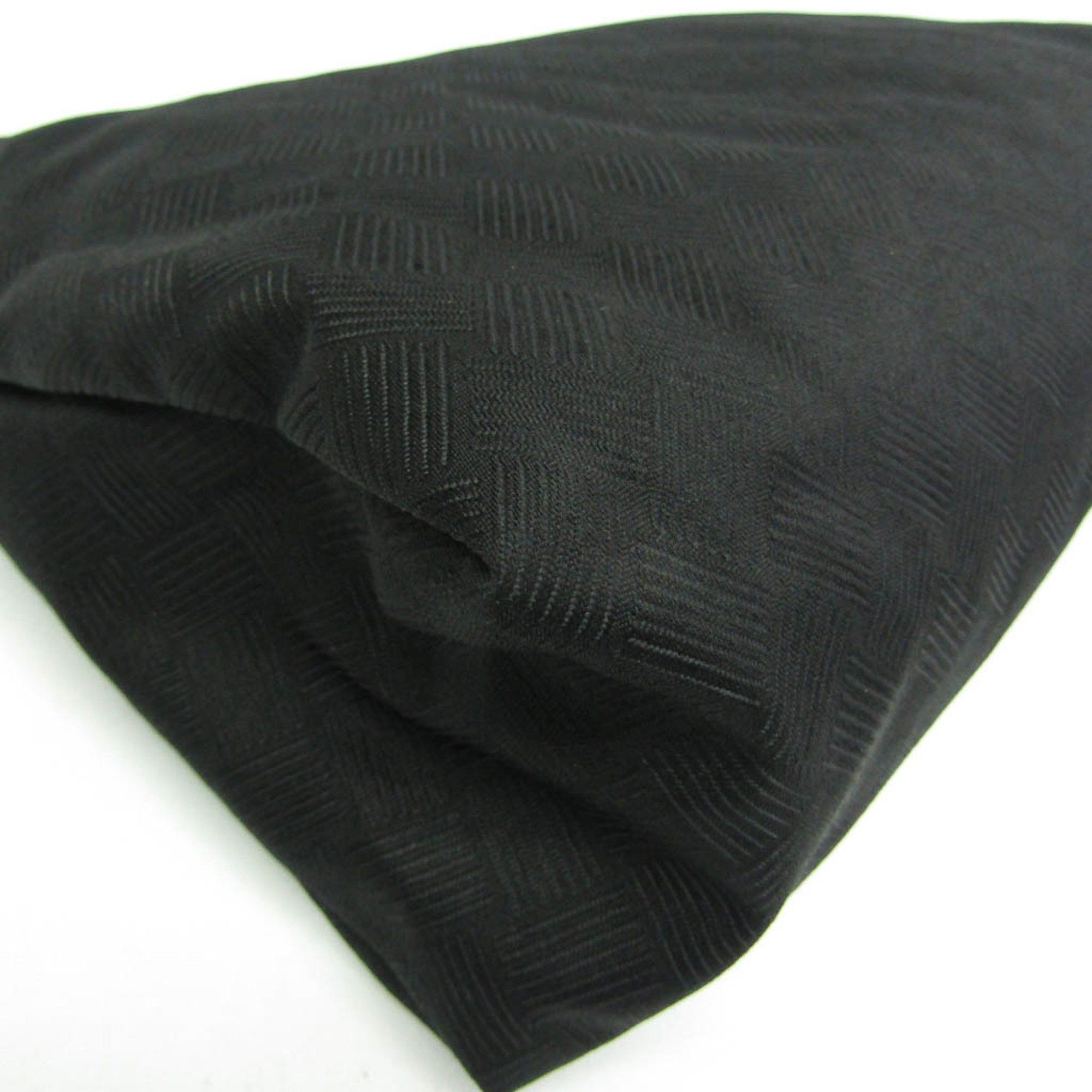 Bottega Veneta Bottega Veneta Men,Women Nylon Clutch Bag Black Size ONE SIZE - 4 Thumbnail