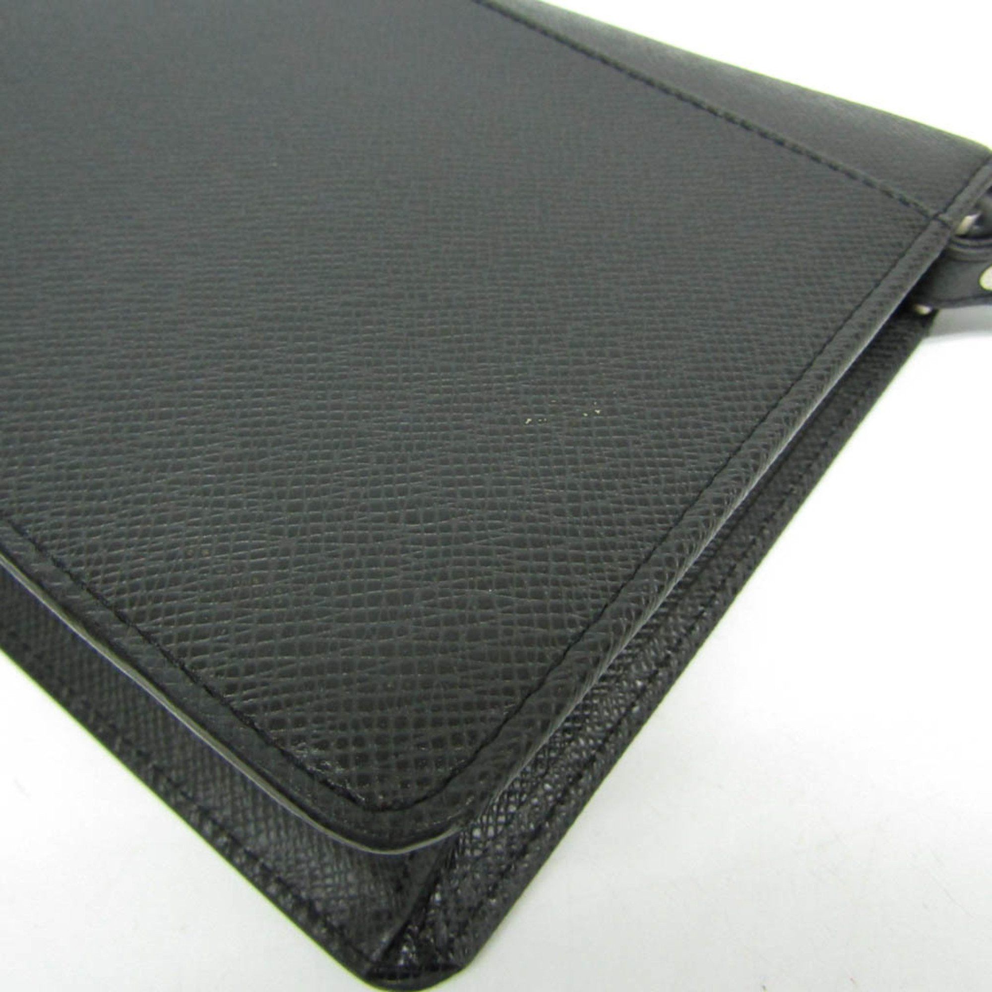 Louis Vuitton Louis Vuitton Taiga Selenga M30782 Men's Clutch Bag Ardoise Size ONE SIZE - 4 Thumbnail