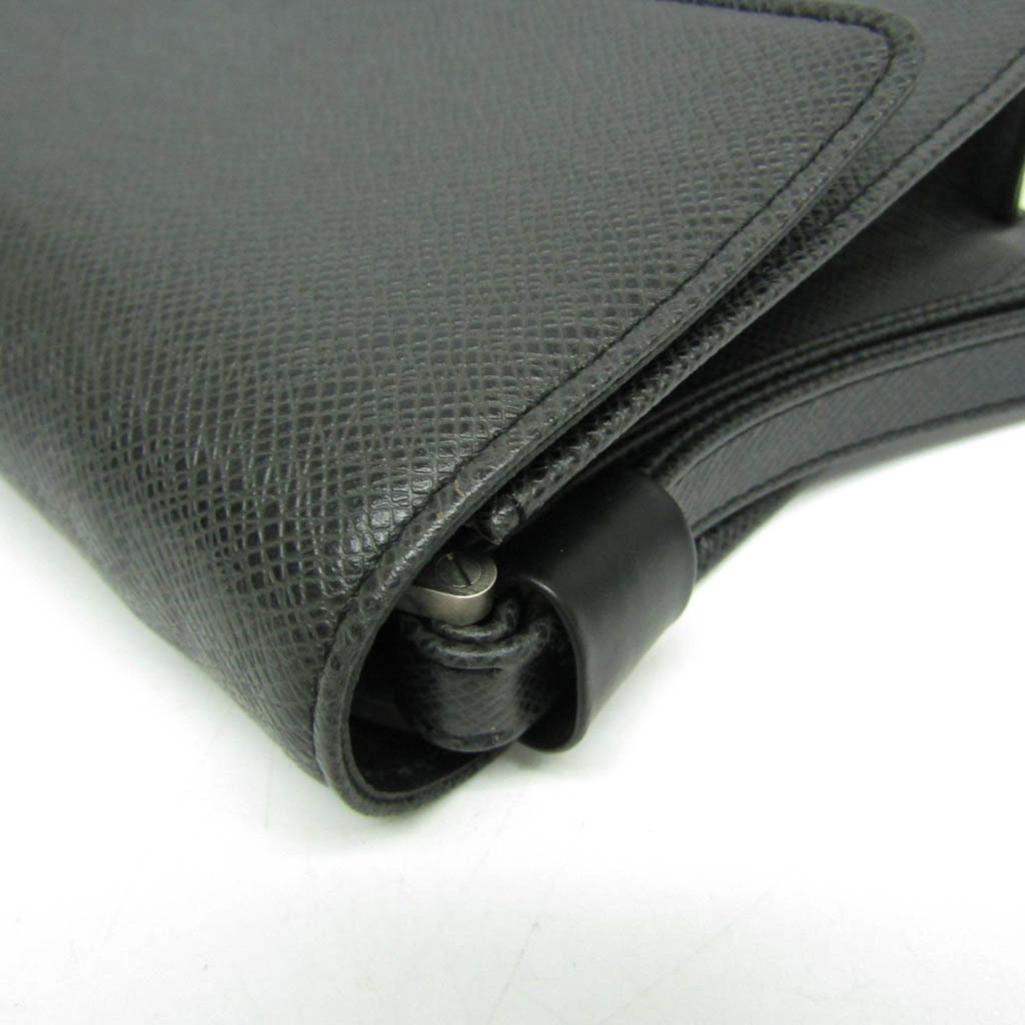 Louis Vuitton Louis Vuitton Taiga Selenga M30782 Men's Clutch Bag Ardoise Size ONE SIZE - 7 Thumbnail
