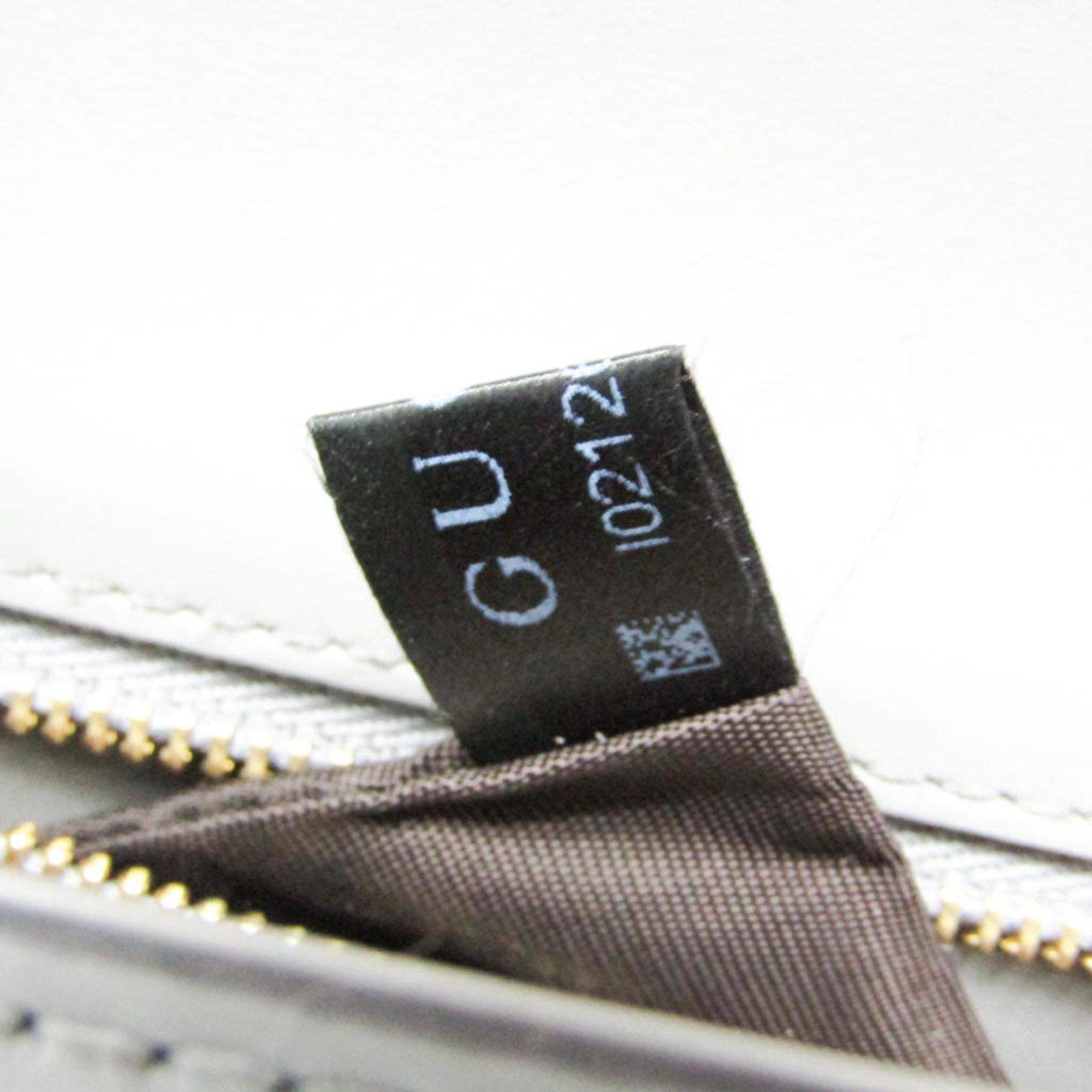 Gucci Gucci Sylvie 421882 Women's Leather Shoulder Bag Gray Size ONE SIZE - 15 Thumbnail
