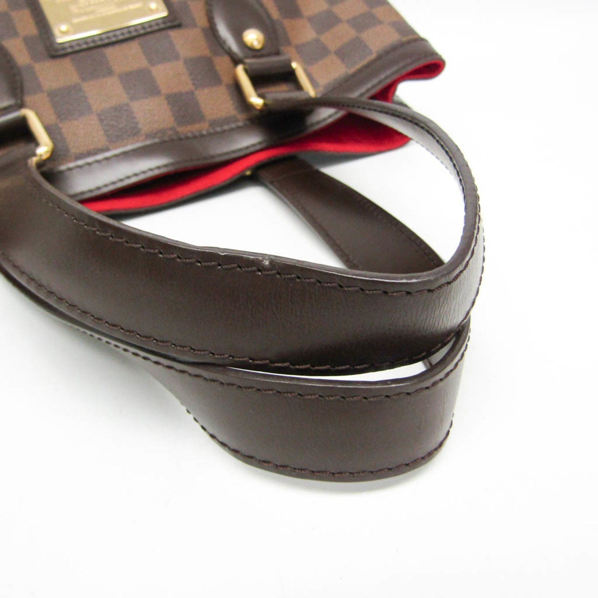 Louis Vuitton Louis Vuitton Damier Hampstead PM N51205 Women's Handbag Ebene Size ONE SIZE - 9 Thumbnail