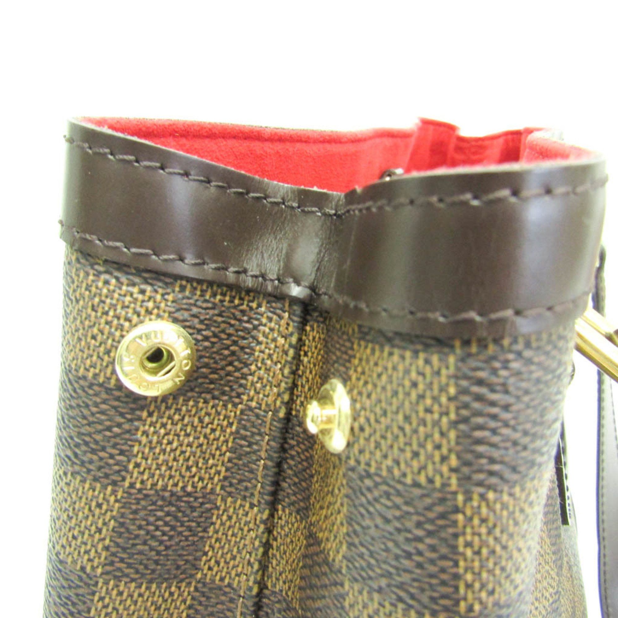 Louis Vuitton Louis Vuitton Damier Hampstead PM N51205 Women's Handbag Ebene Size ONE SIZE - 6 Thumbnail