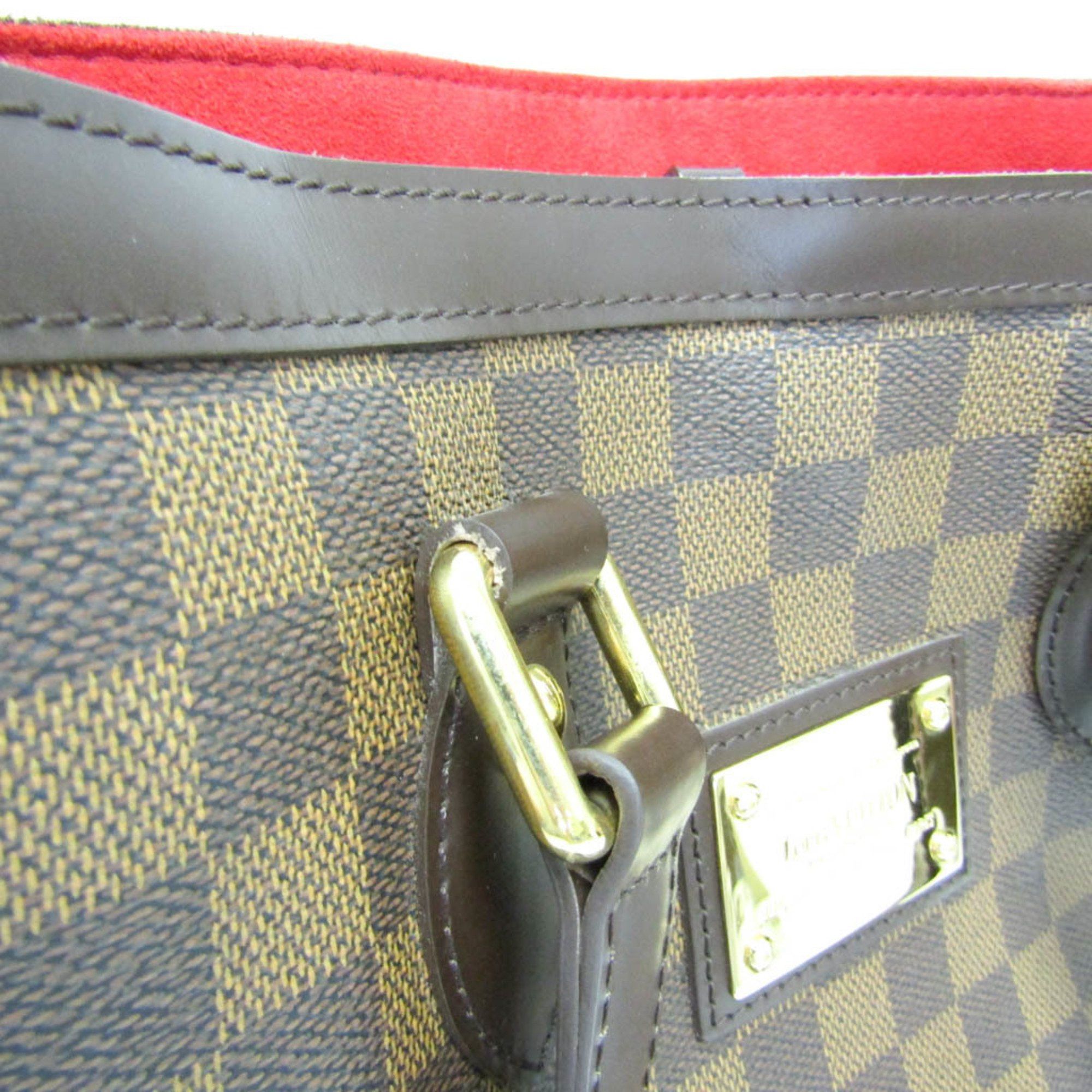 Louis Vuitton Louis Vuitton Damier Hampstead PM N51205 Women's Handbag Ebene Size ONE SIZE - 7 Thumbnail