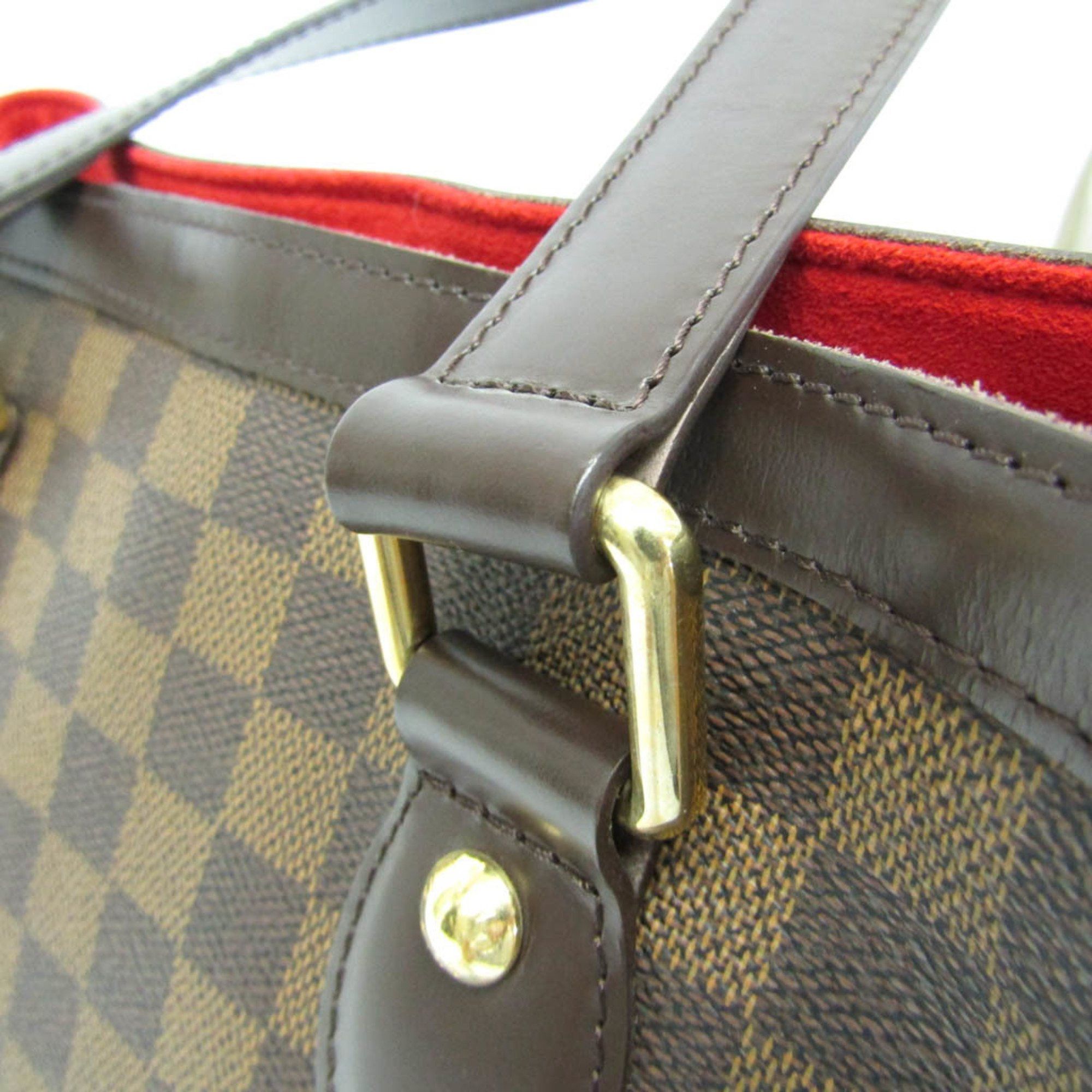 Louis Vuitton Louis Vuitton Damier Hampstead PM N51205 Women's Handbag Ebene Size ONE SIZE - 8 Thumbnail