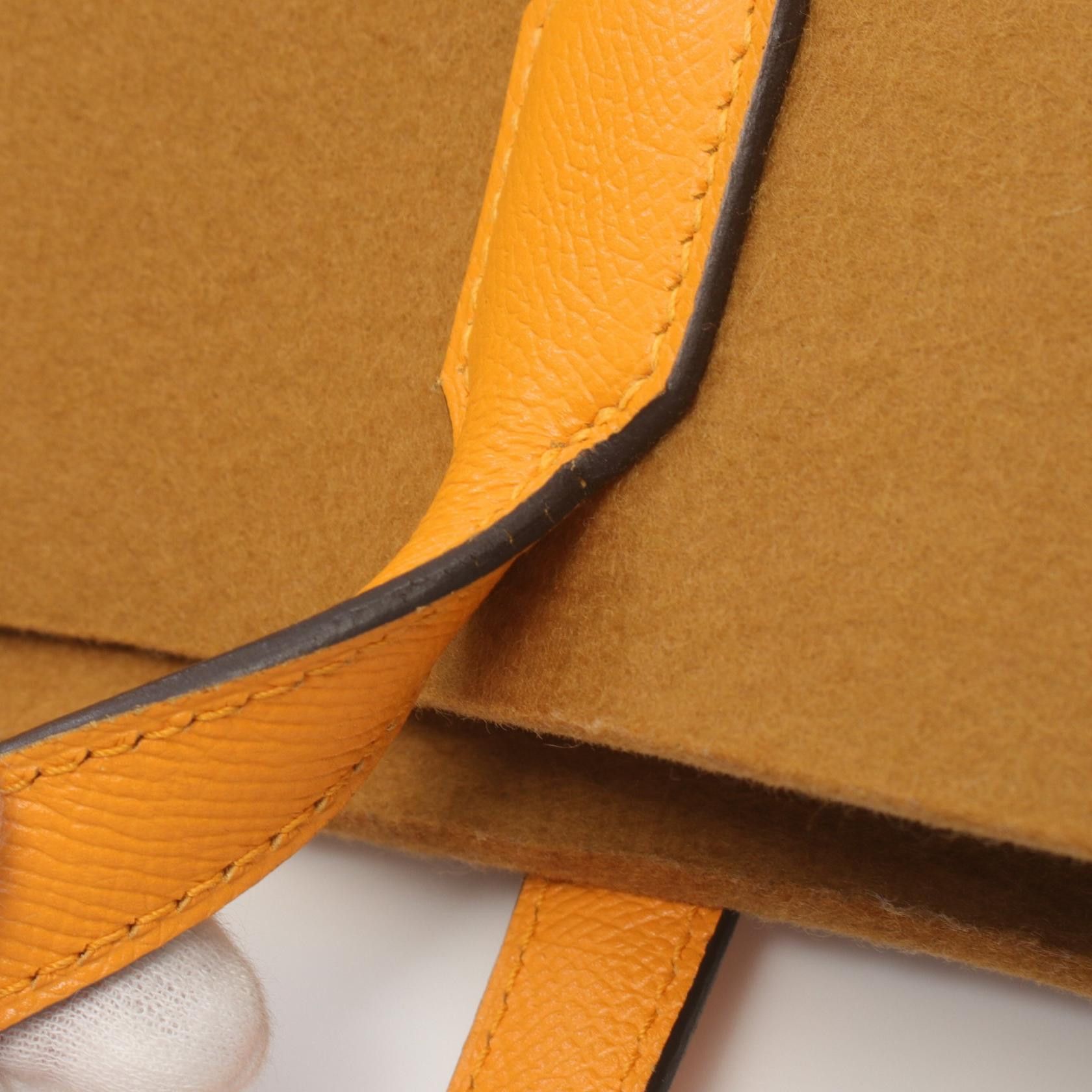 Hermes Hermes Felt Maxibox Cabas 30 Canvas Tote Bag in Great Condition Size ONE SIZE - 8 Thumbnail