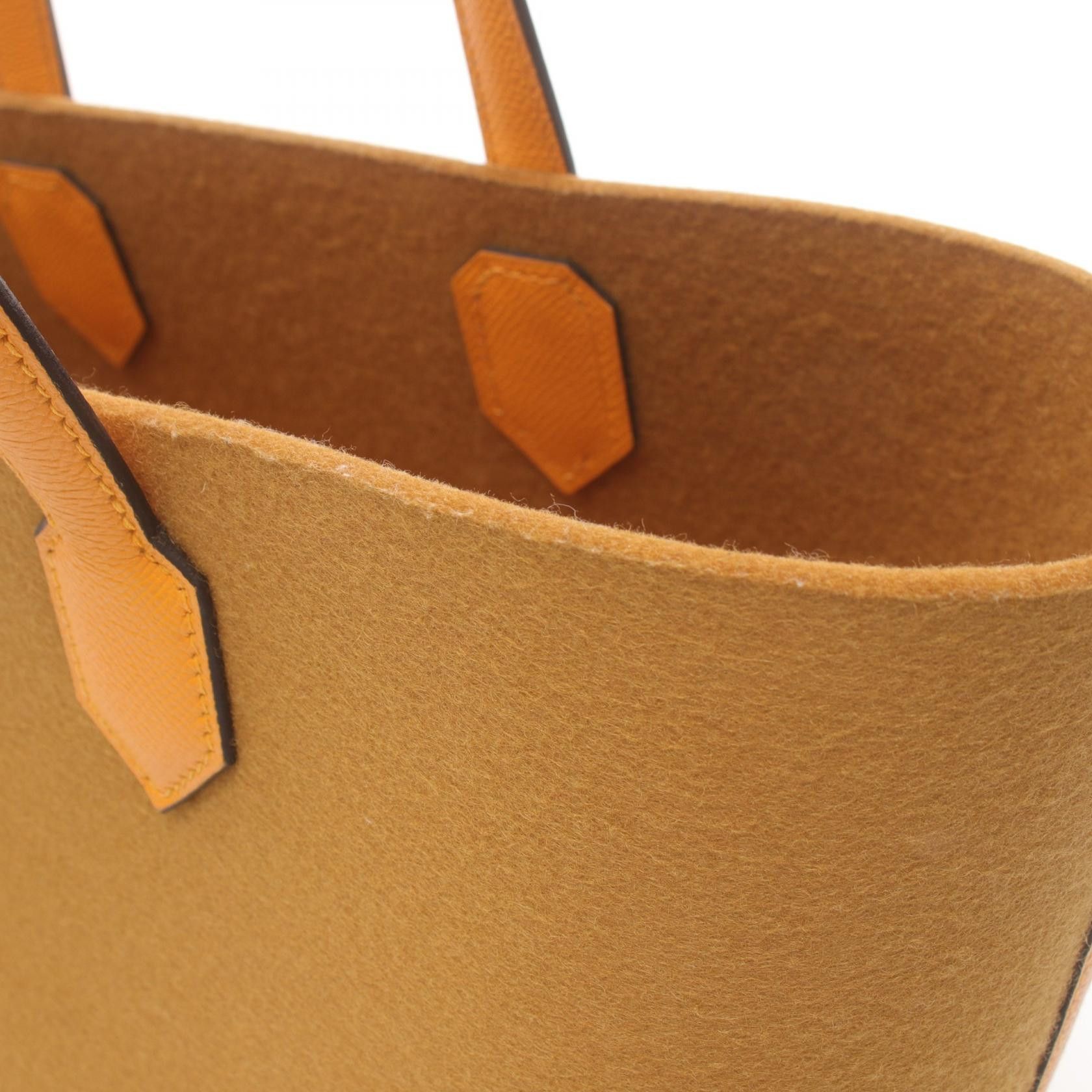 Hermes Hermes Felt Maxibox Cabas 30 Canvas Tote Bag in Great Condition Size ONE SIZE - 6 Thumbnail