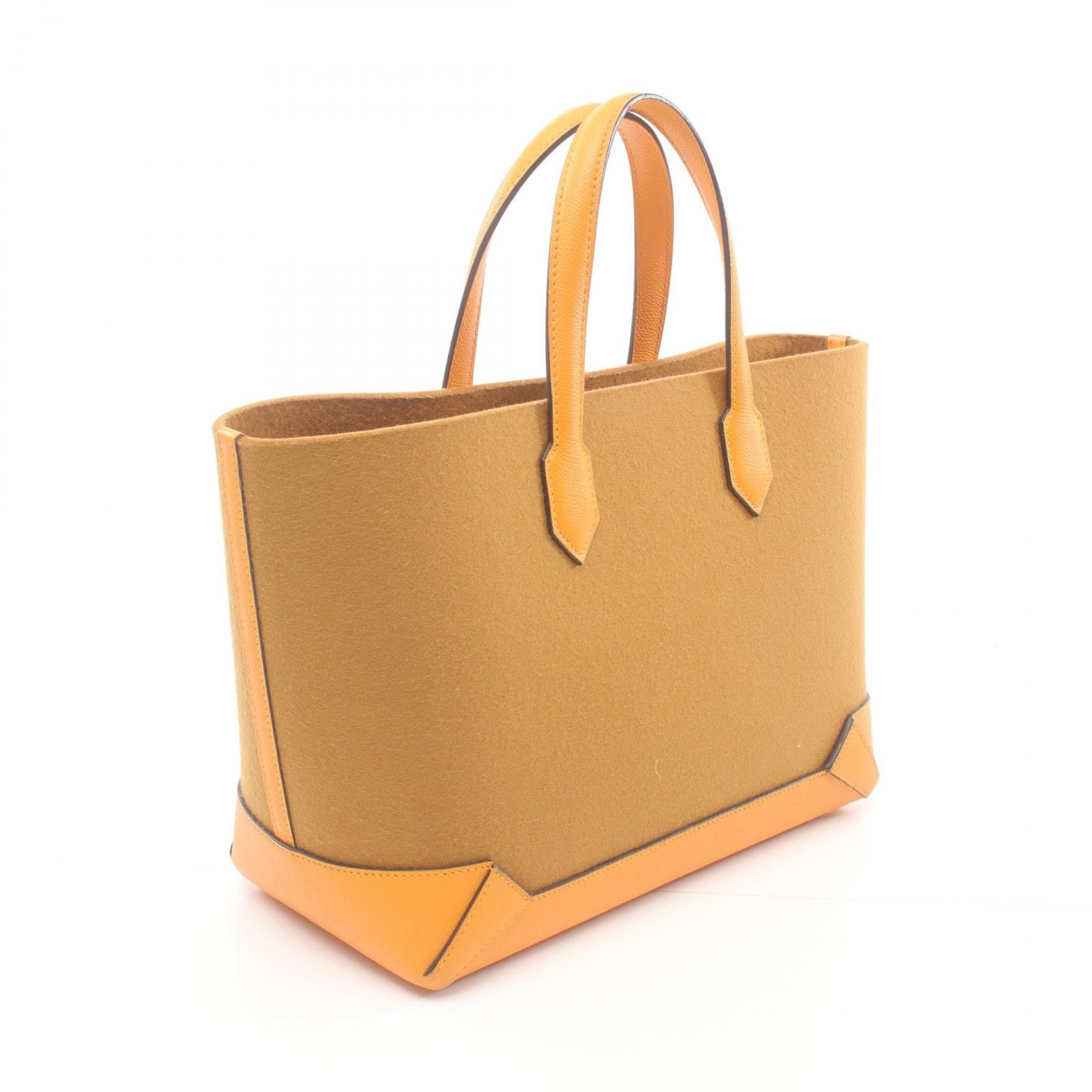Hermes Hermes Felt Maxibox Cabas 30 Canvas Tote Bag in Great Condition Size ONE SIZE - 2 Thumbnail