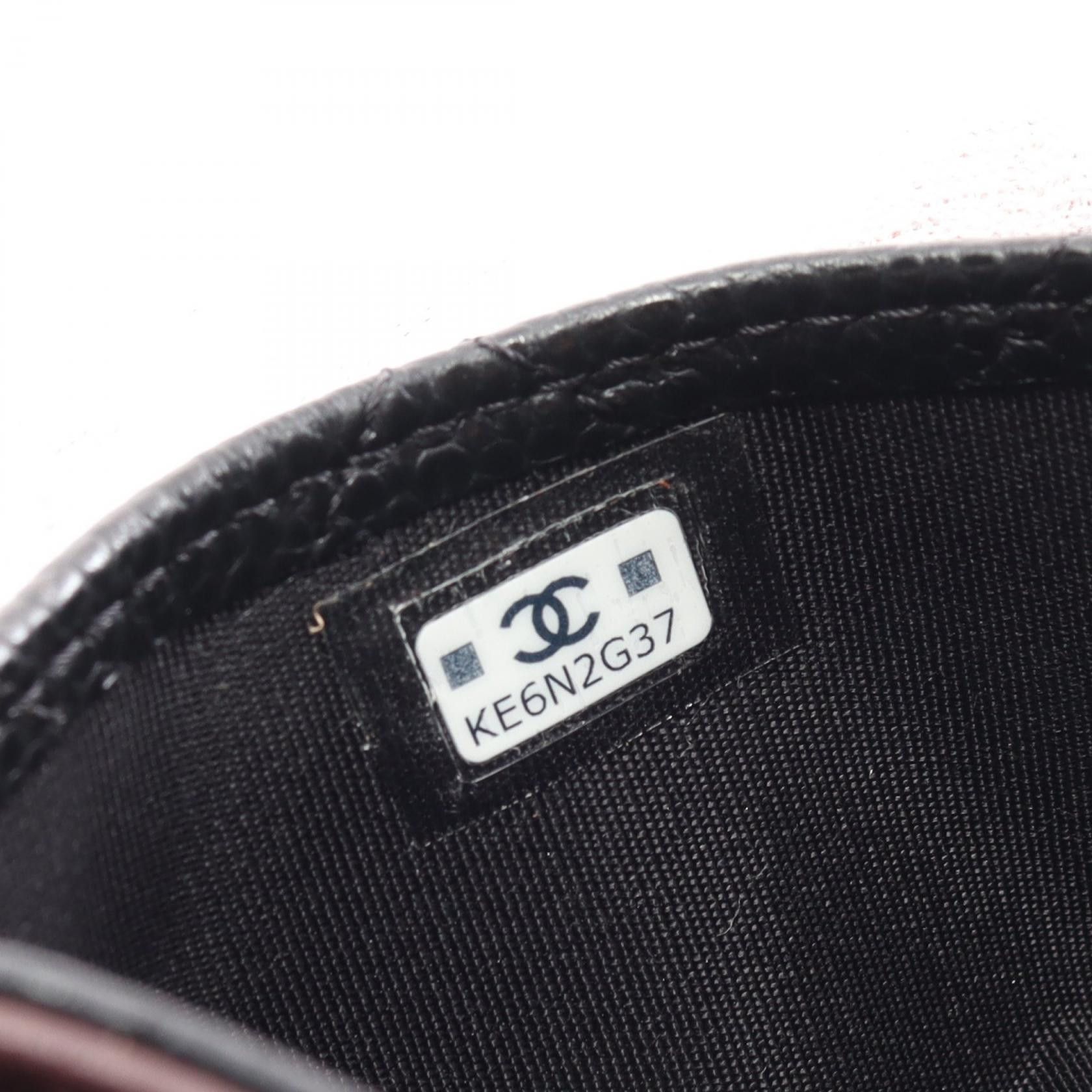 Chanel Chanel Quilted Caviar Card Case Leather Card Case AP0213 in Great Condition Size ONE SIZE - 5 Thumbnail