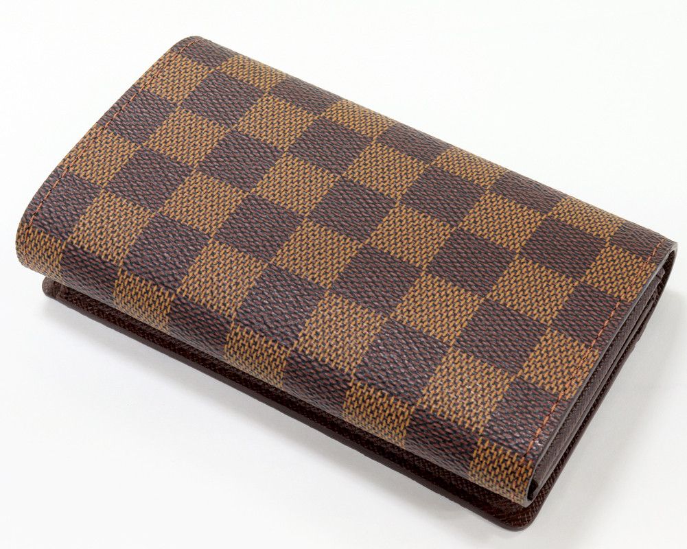 Louis Vuitton Louis Vuitton Louis Vuitton Damier Portefeuille Tresor Bifold Wallet N61736 Canvas Short Wallet N61736 in Pristine Condition Size ONE SIZE - 2 Thumbnail