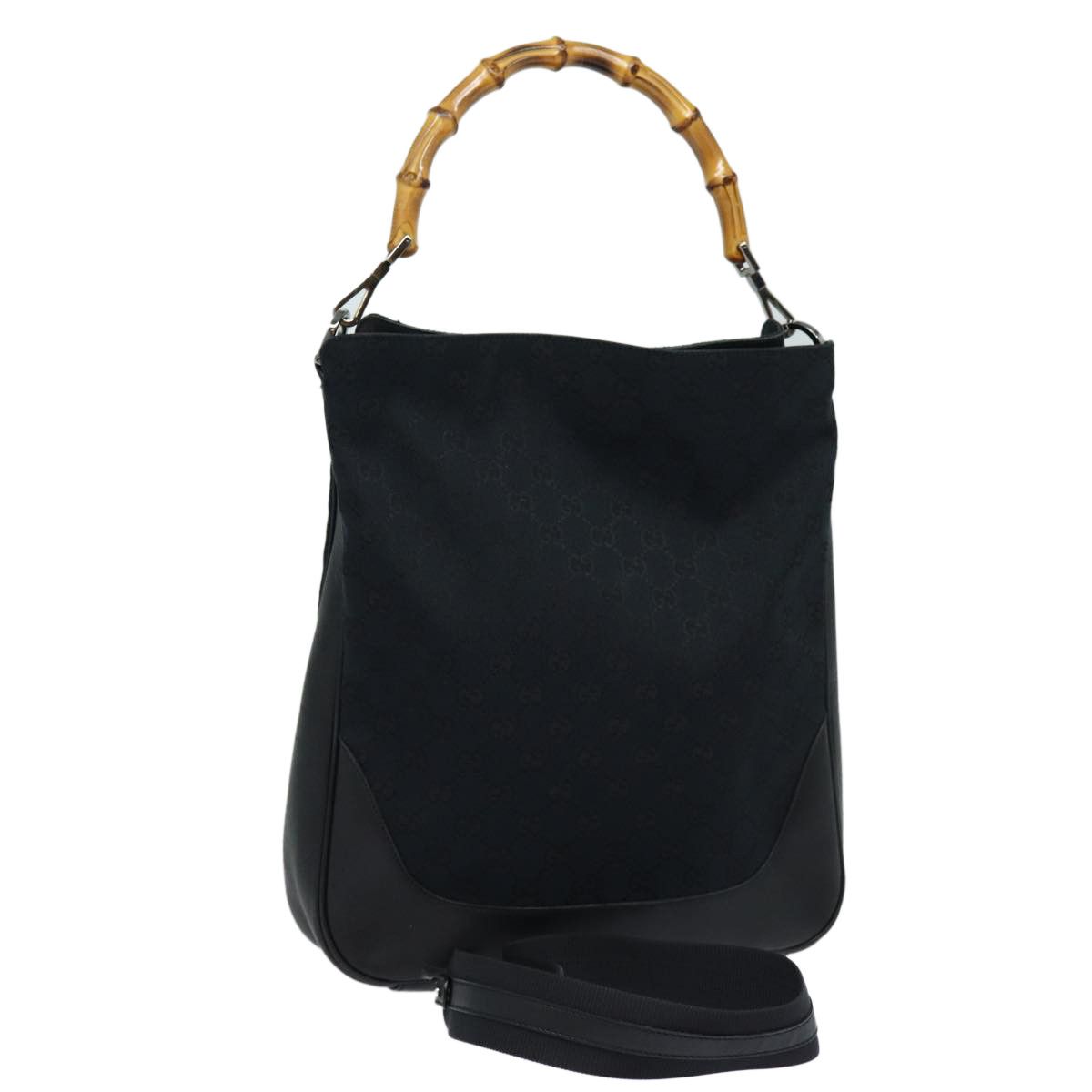 Gucci Marmont Gm Black Canvas Handbag (Pre-Owned) Size ONE SIZE - 20 Thumbnail