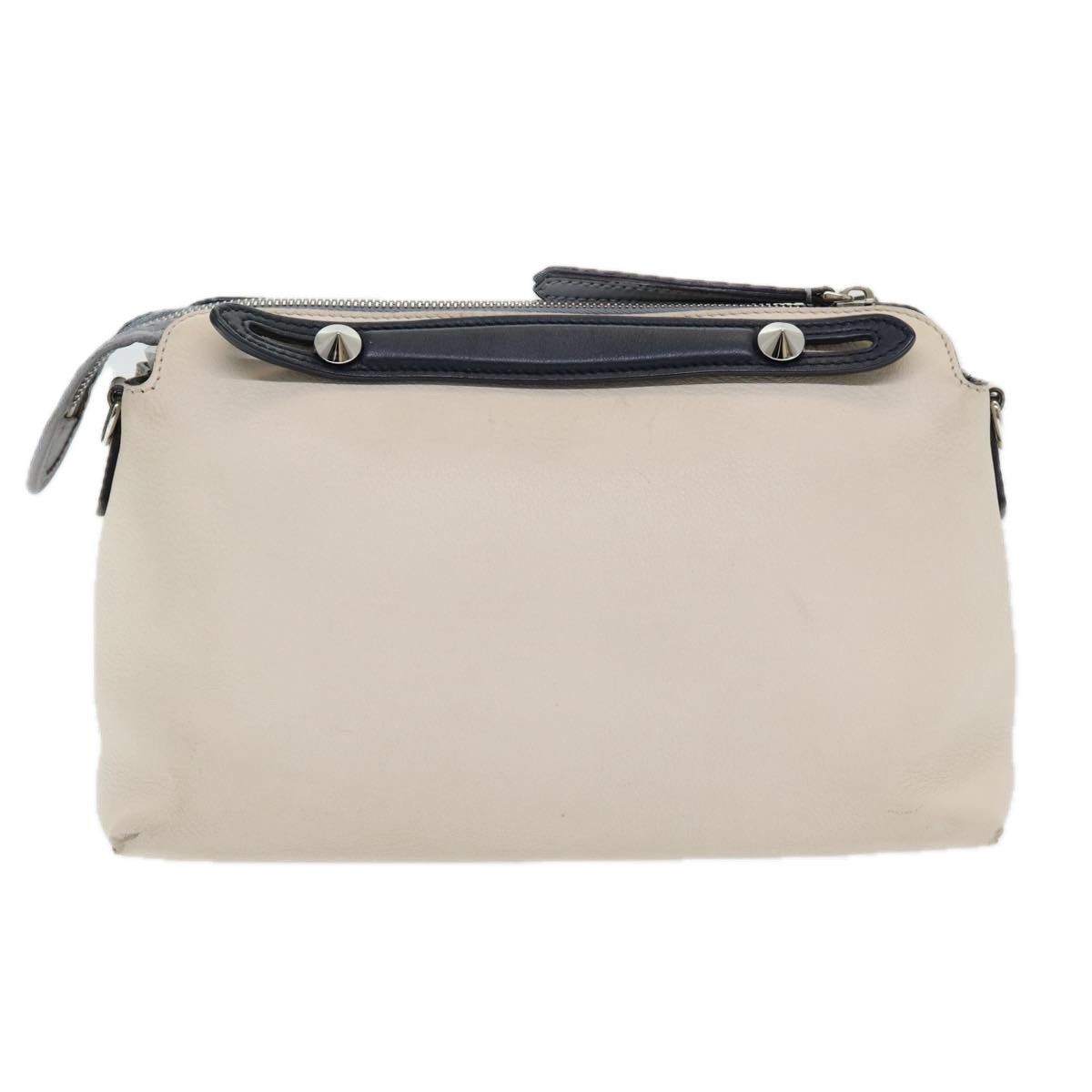 Fendi By The Way Beige Leather Handbag (Pre-Owned) Size ONE SIZE - 2 Thumbnail