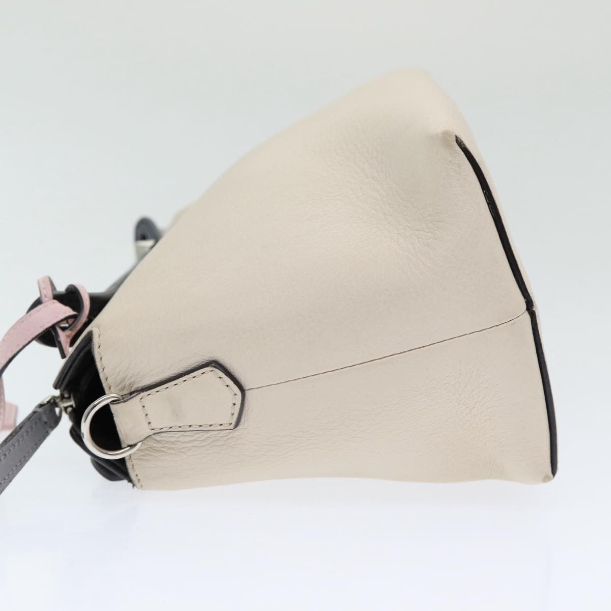 Fendi By The Way Beige Leather Handbag (Pre-Owned) Size ONE SIZE - 9 Thumbnail