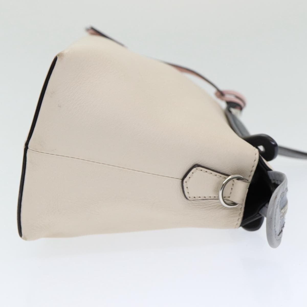 Fendi By The Way Beige Leather Handbag (Pre-Owned) Size ONE SIZE - 8 Thumbnail