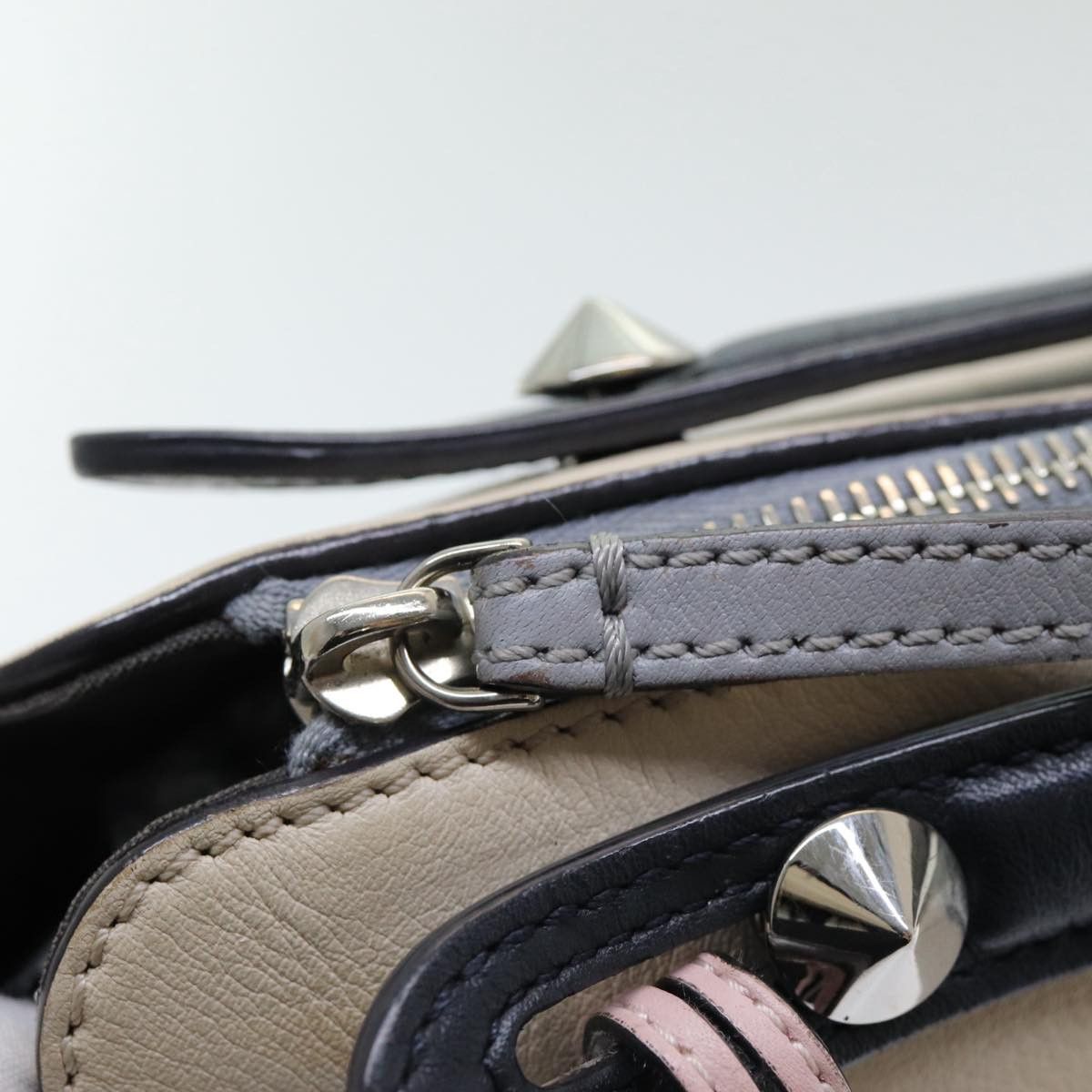 Fendi By The Way Beige Leather Handbag (Pre-Owned) Size ONE SIZE - 18 Thumbnail