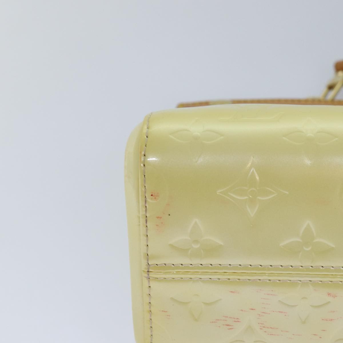 Louis Vuitton Roxbury Beige Patent Leather Handbag (Pre-Owned) Size ONE SIZE - 16 Thumbnail