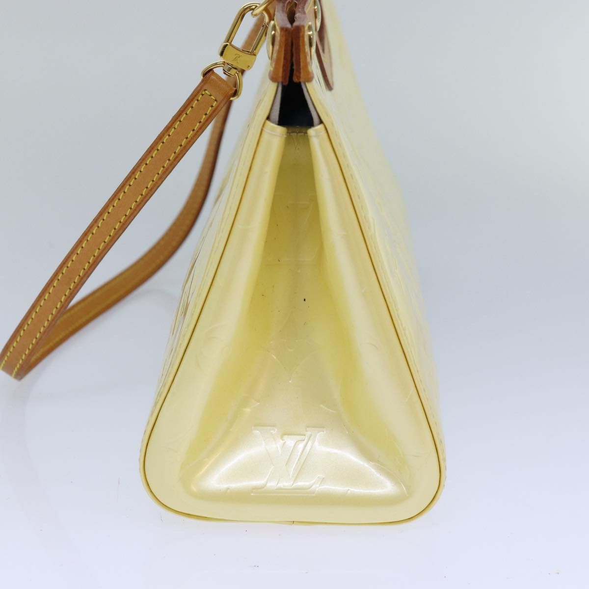 Louis Vuitton Roxbury Beige Patent Leather Handbag (Pre-Owned) Size ONE SIZE - 11 Thumbnail
