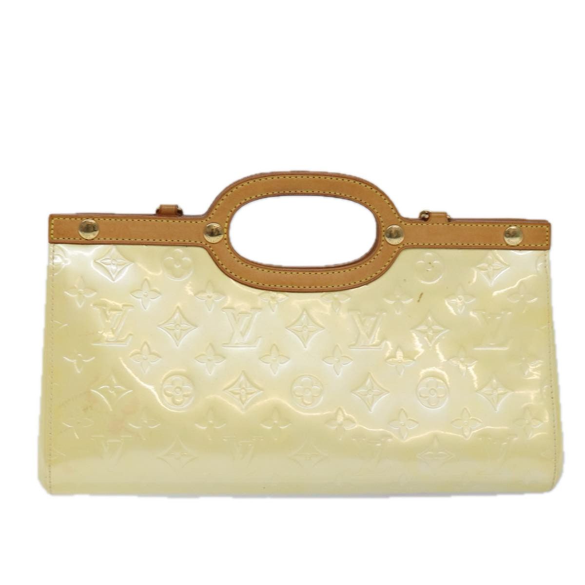 Louis Vuitton Roxbury Beige Patent Leather Handbag (Pre-Owned) Size ONE SIZE - 2 Thumbnail