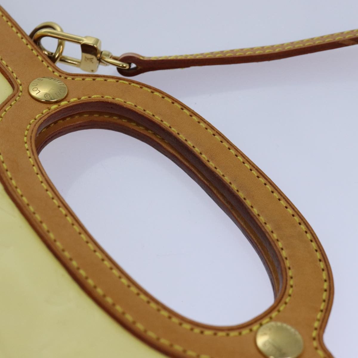 Louis Vuitton Roxbury Beige Patent Leather Handbag (Pre-Owned) Size ONE SIZE - 13 Thumbnail