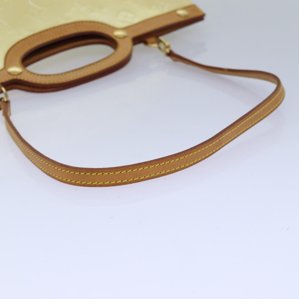 Louis Vuitton Roxbury Beige Patent Leather Handbag (Pre-Owned) Size ONE SIZE - 14 Thumbnail