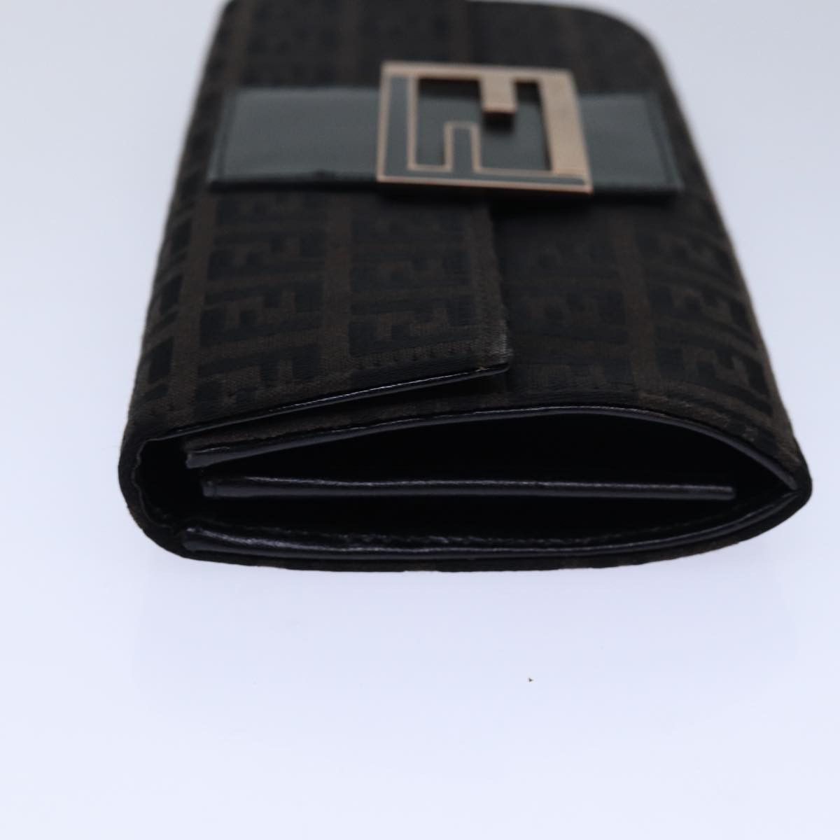 Fendi Brown Canvas Wallet (Pre-Owned) Size ONE SIZE - 10 Thumbnail