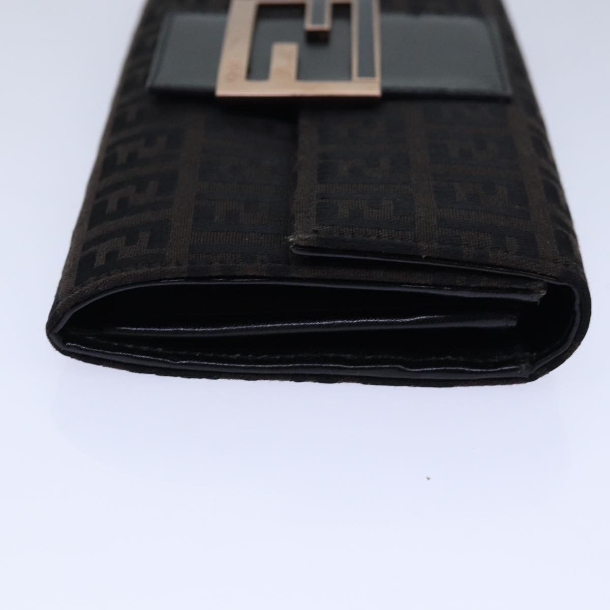 Fendi Brown Canvas Wallet (Pre-Owned) Size ONE SIZE - 9 Thumbnail