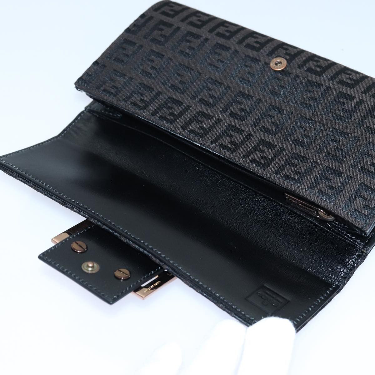 Fendi Brown Canvas Wallet (Pre-Owned) Size ONE SIZE - 17 Thumbnail