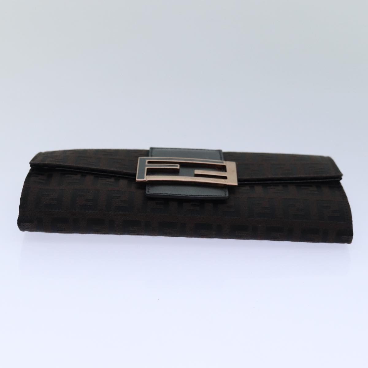 Fendi Brown Canvas Wallet (Pre-Owned) Size ONE SIZE - 3 Thumbnail