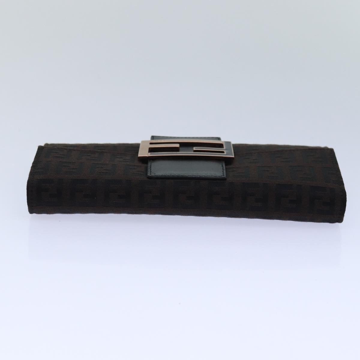 Fendi Brown Canvas Wallet (Pre-Owned) Size ONE SIZE - 4 Thumbnail