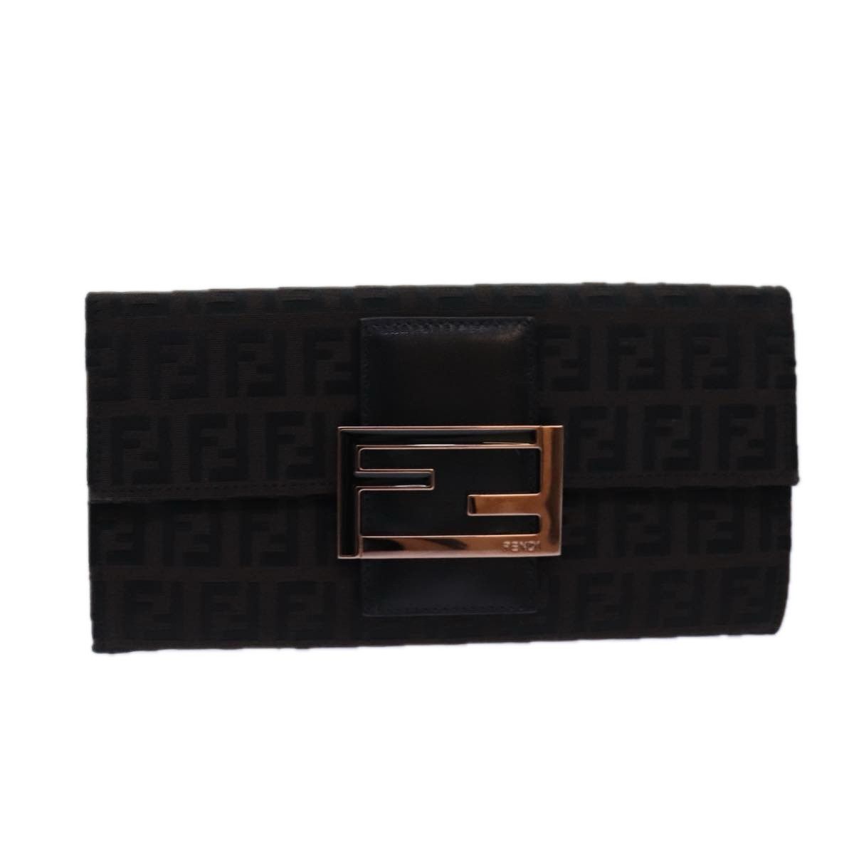 Fendi Brown Canvas Wallet (Pre-Owned) Size ONE SIZE - 19 Thumbnail