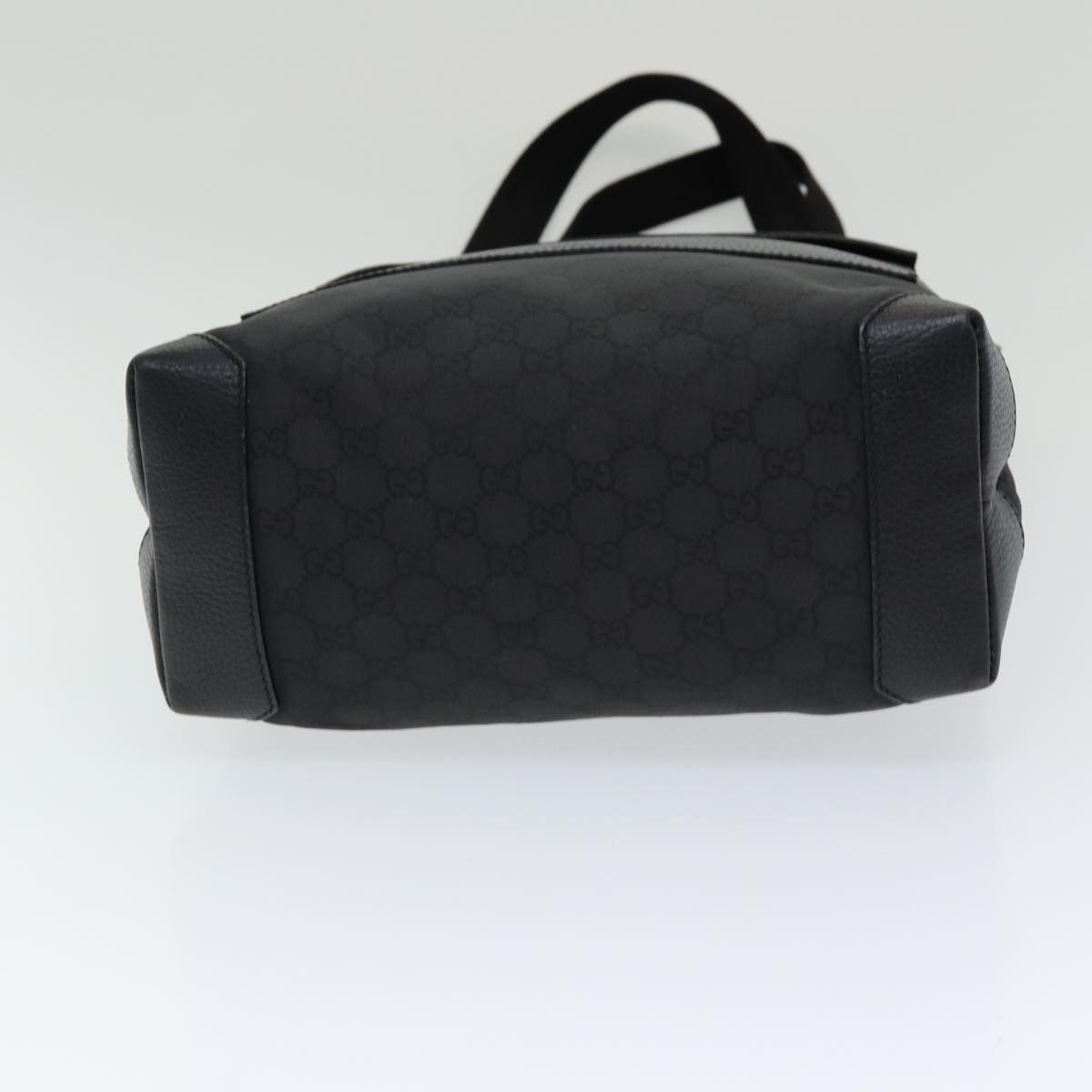 Gucci -- Black Canvas Tote Bag (Pre-Owned) Size ONE SIZE - 3 Thumbnail