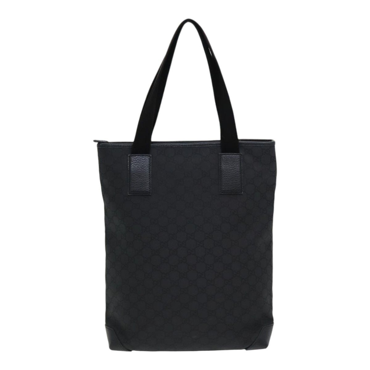 Gucci -- Black Canvas Tote Bag (Pre-Owned) Size ONE SIZE - 2 Thumbnail