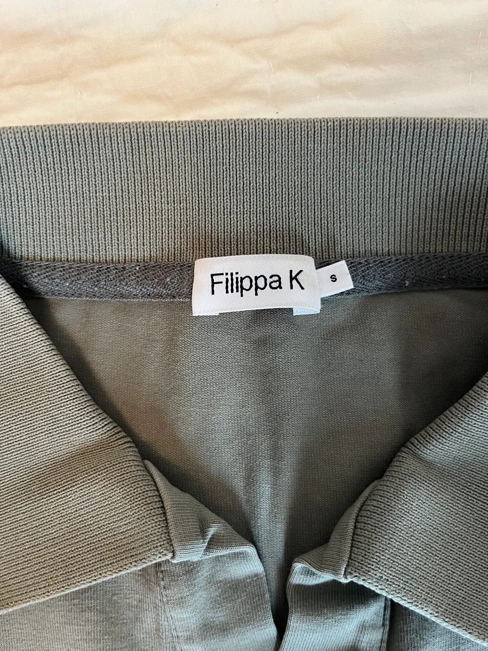 Filippa K Filippa K Lycra Polo Short Sleeve Shirt Size US S / EU 44-46 / 1 - 3 Thumbnail