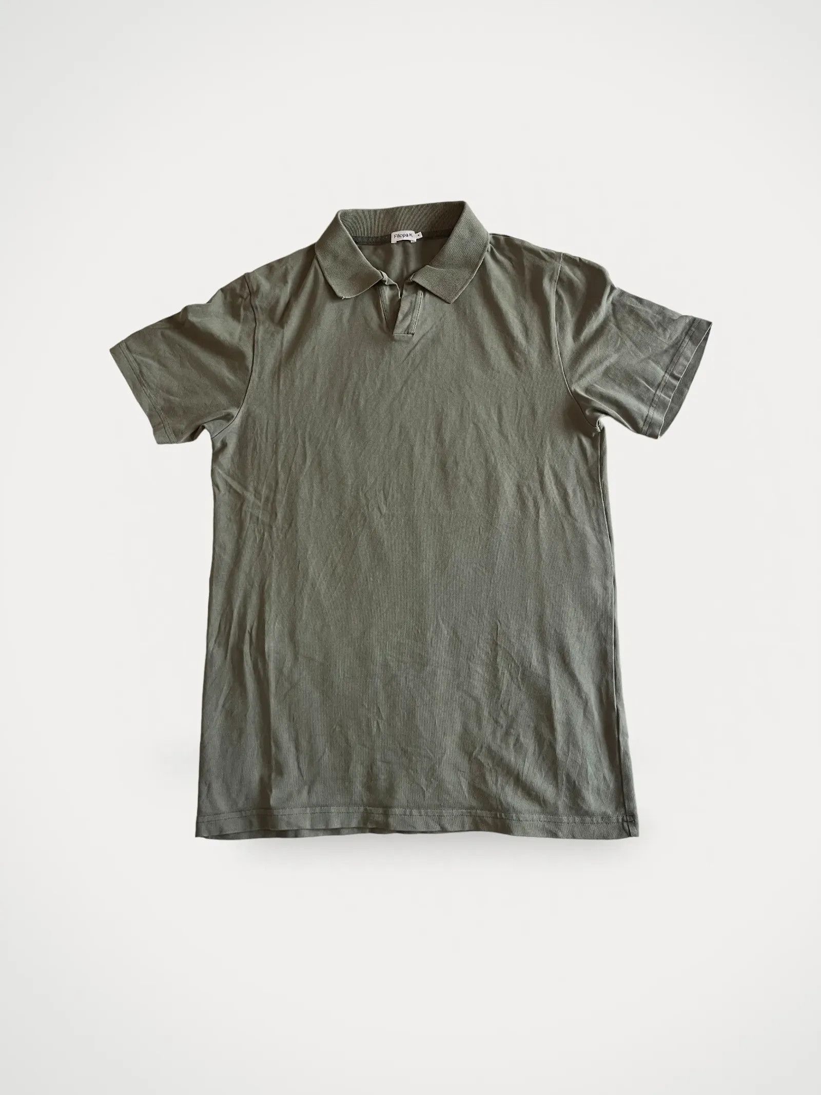 Filippa K Filippa K Lycra Polo Short Sleeve Shirt Size US S / EU 44-46 / 1 - 2 Thumbnail