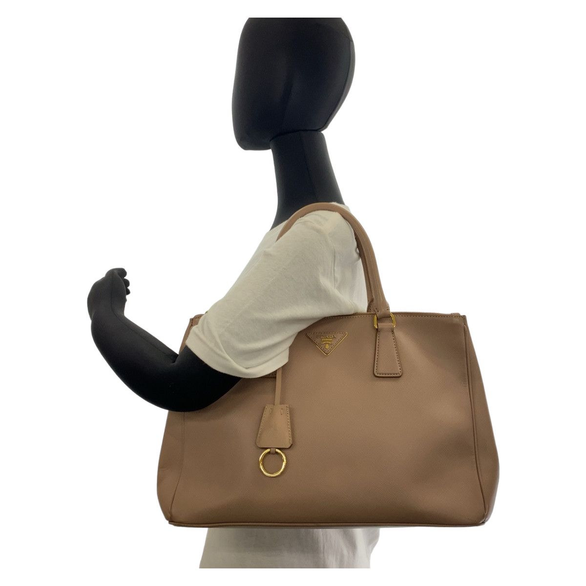 Prada Prada Prada Leather Galleria Saffiano Tote Bag Leather Tote Bag 408105 in Very Good Condition Size ONE SIZE - 10 Thumbnail