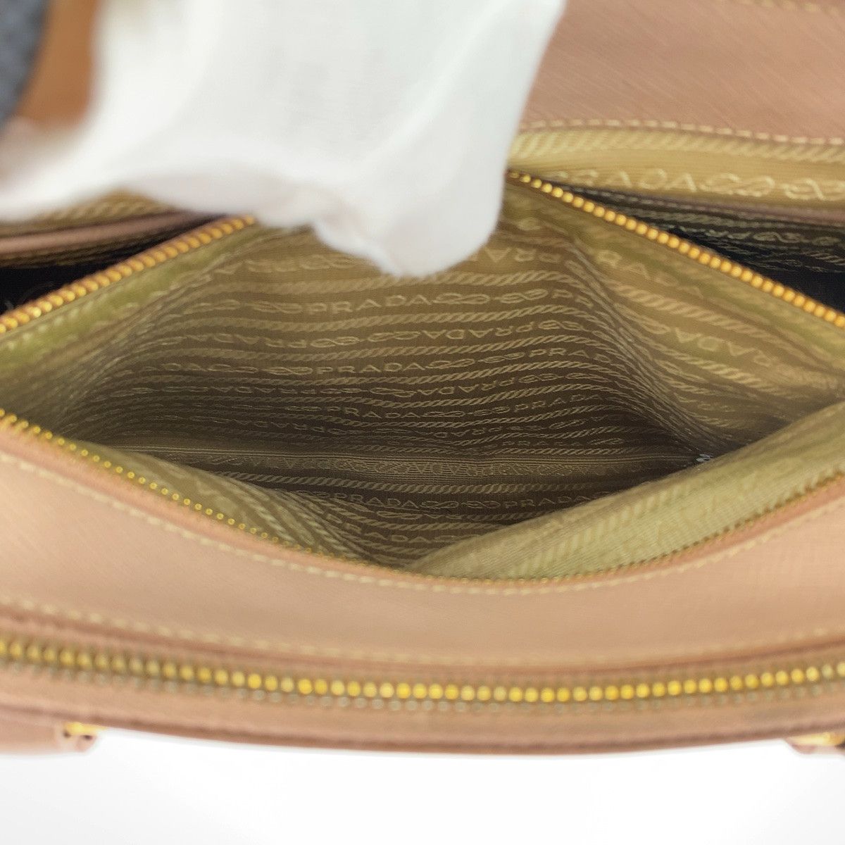 Prada Prada Prada Leather Galleria Saffiano Tote Bag Leather Tote Bag 408105 in Very Good Condition Size ONE SIZE - 8 Thumbnail