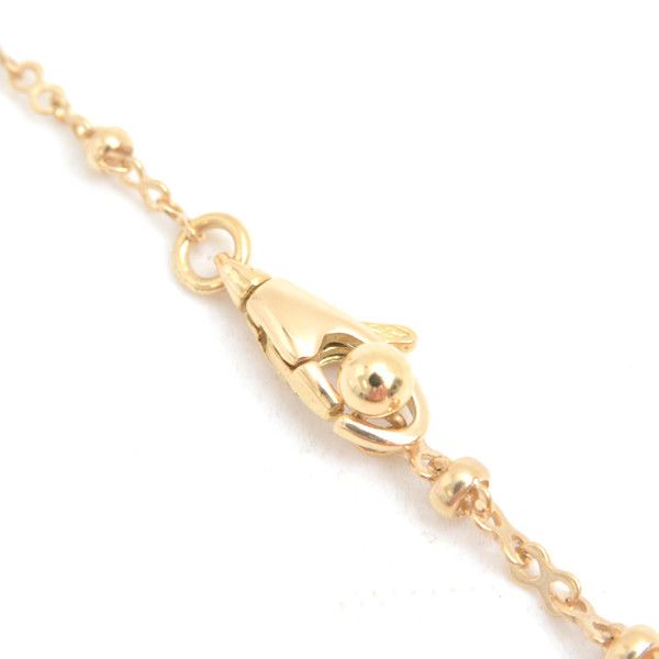 Gucci Gucci Gucci Interlocking G Arabesque Necklace 750YG Yellow Gold Metal Necklace 75751 in Great Condition Size ONE SIZE - 4 Thumbnail