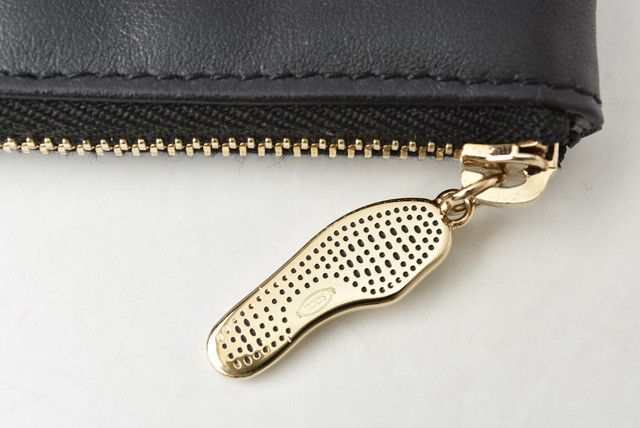 Tod's Tod's Tod's Soft Leather Clutch Bag Black Leather Clutch Bag 2204-883-16-td in Pristine Condition Size ONE SIZE - 8 Thumbnail