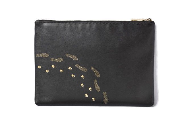 Tod's Tod's Tod's Soft Leather Clutch Bag Black Leather Clutch Bag 2204-883-16-td in Pristine Condition Size ONE SIZE - 5 Thumbnail