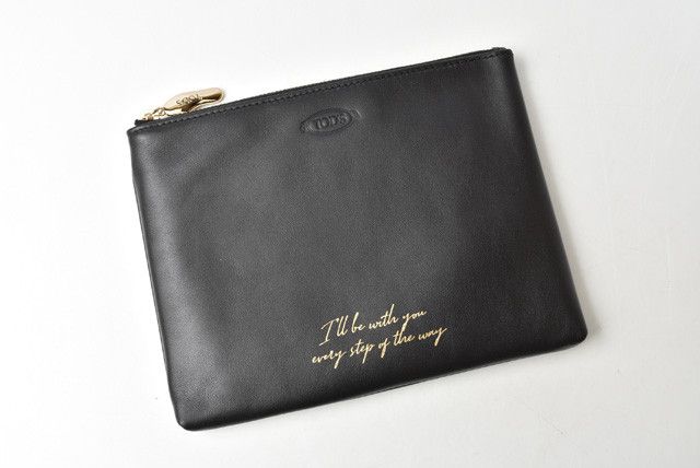 Tod's Tod's Tod's Leather Clutch Pouch/Flat Pouch PM Leather Clutch Bag in Pristine Condition Size ONE SIZE - 2 Thumbnail