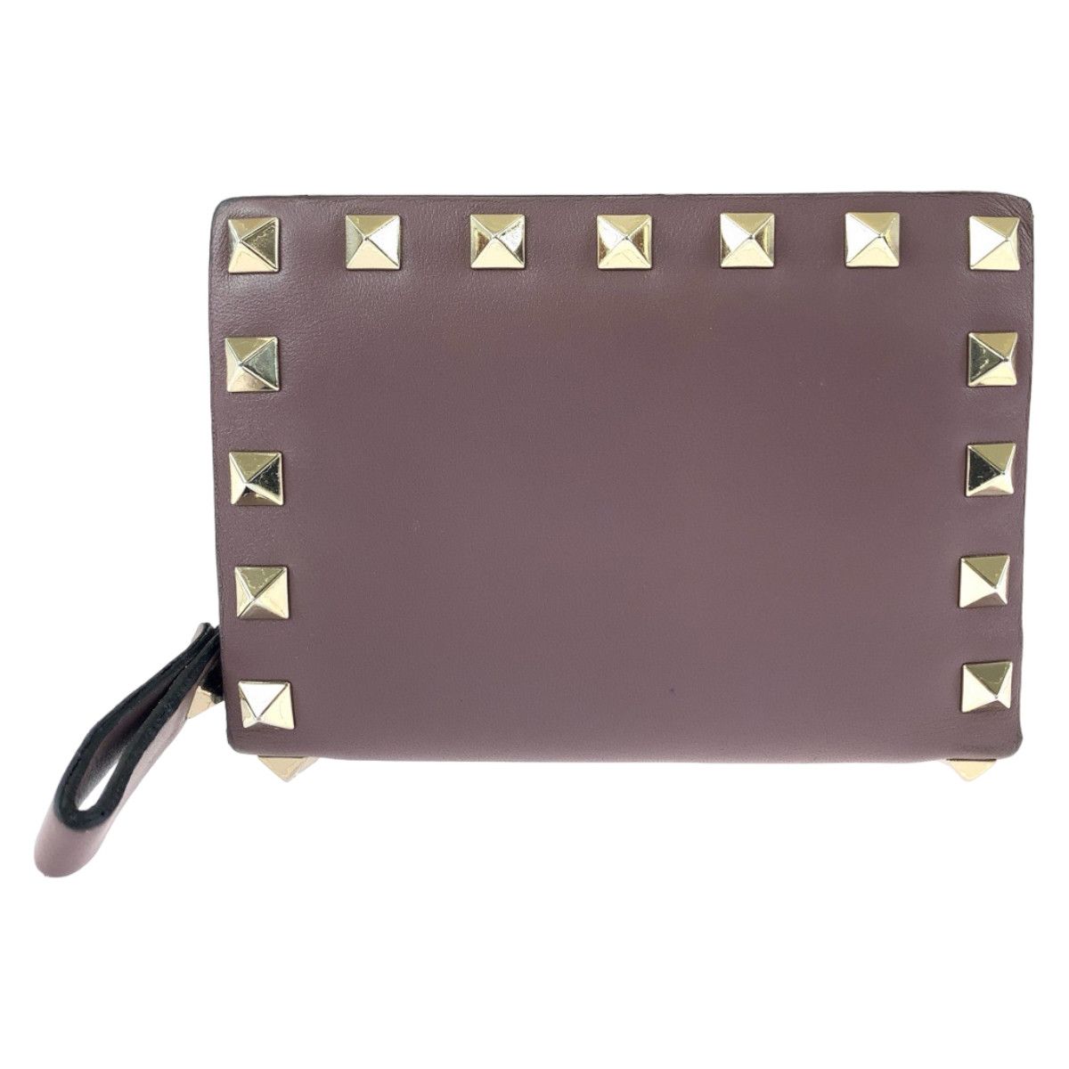 Valentino Valentino Valentino Leather Rockstud Wallet TW2P0620BOL416 Leather Short Wallet TW2P0620BOL416 Size ONE SIZE - 2 Thumbnail